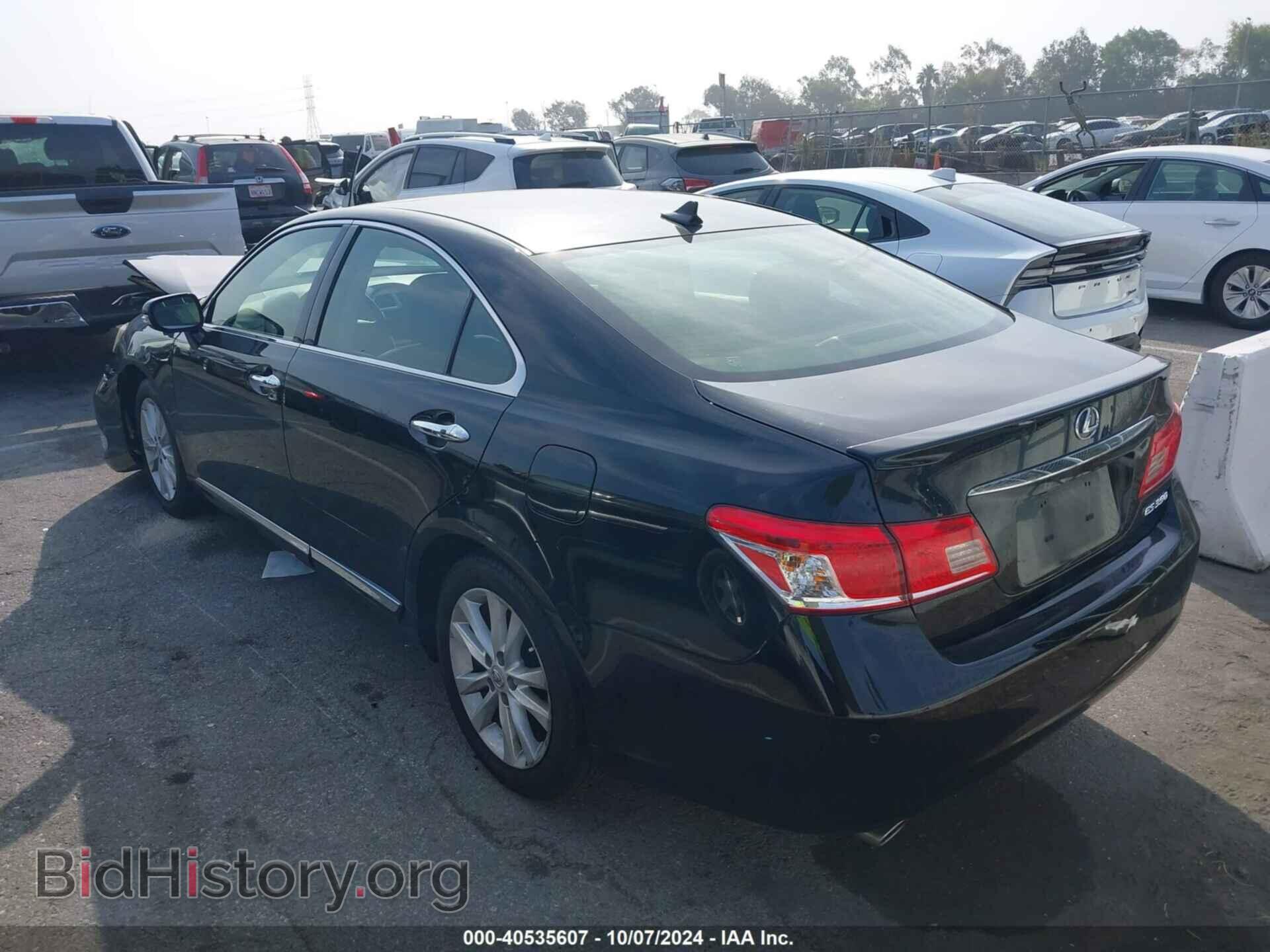2012 LEXUS ES 350 - VIN: JTHBK1EGXC2497113 - Фото 3