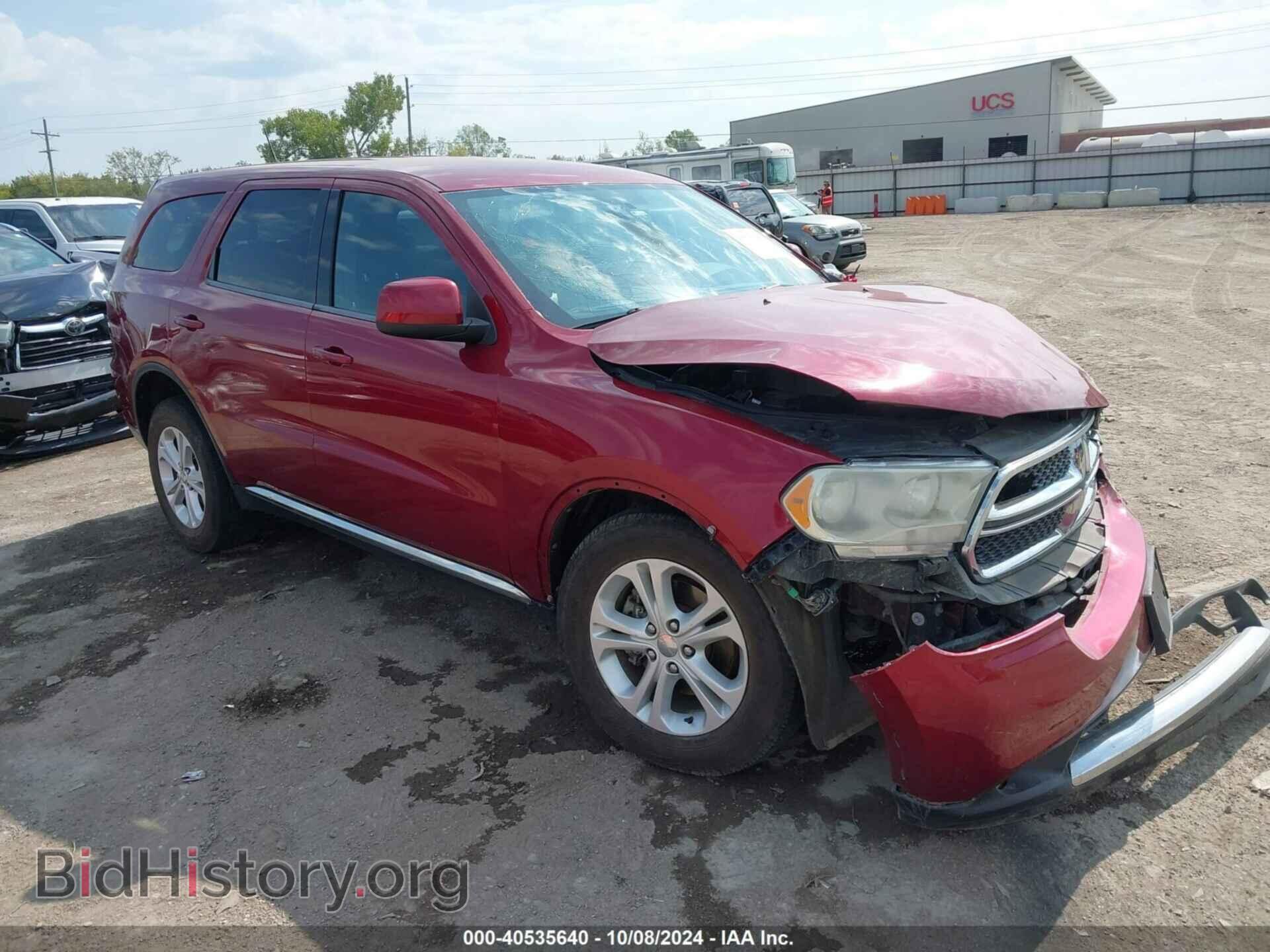 Photo 1C4RDJAG8DC527687 - DODGE DURANGO 2013