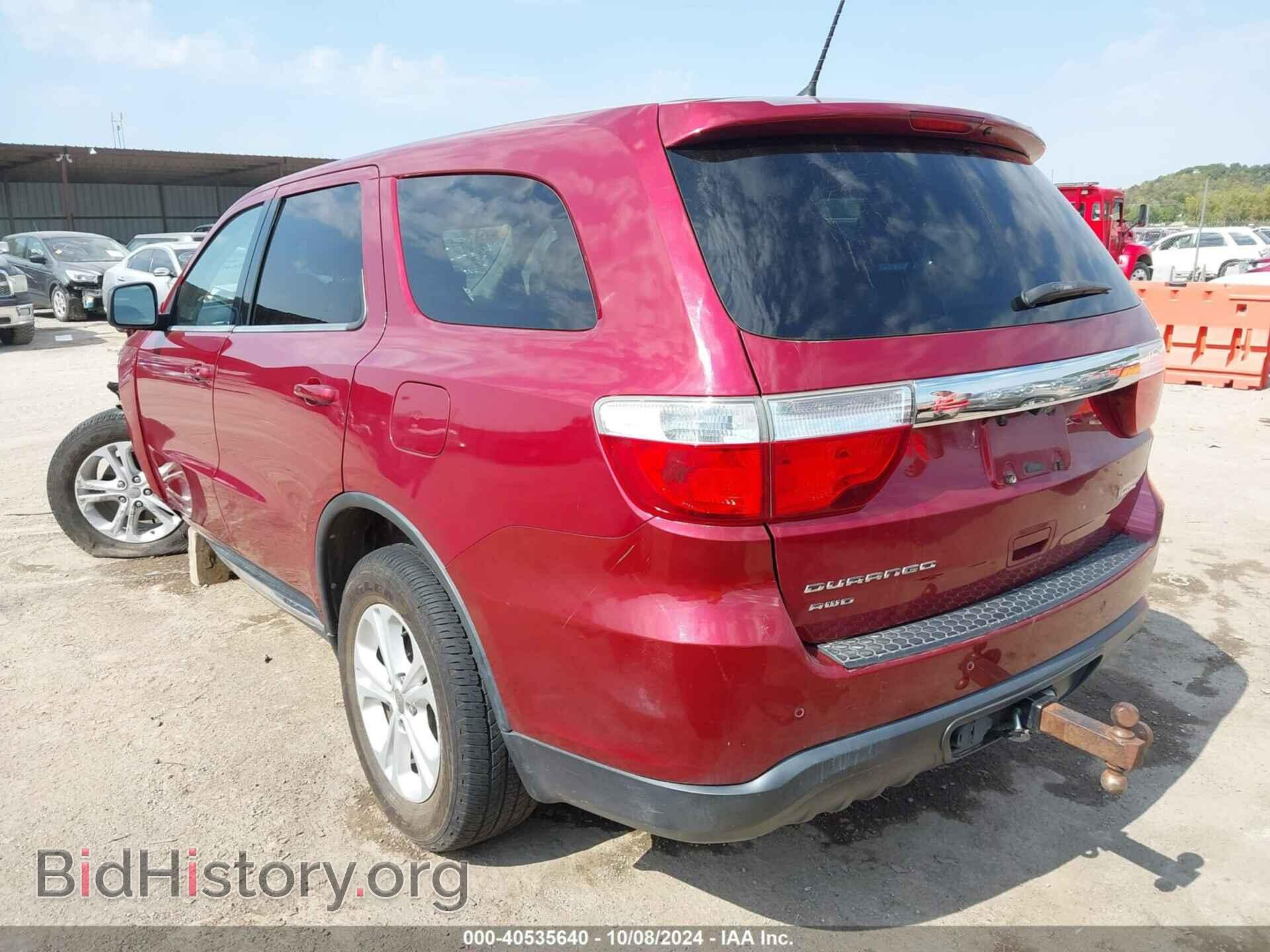 2013 DODGE DURANGO - VIN: 1C4RDJAG8DC527687 - Photo 3