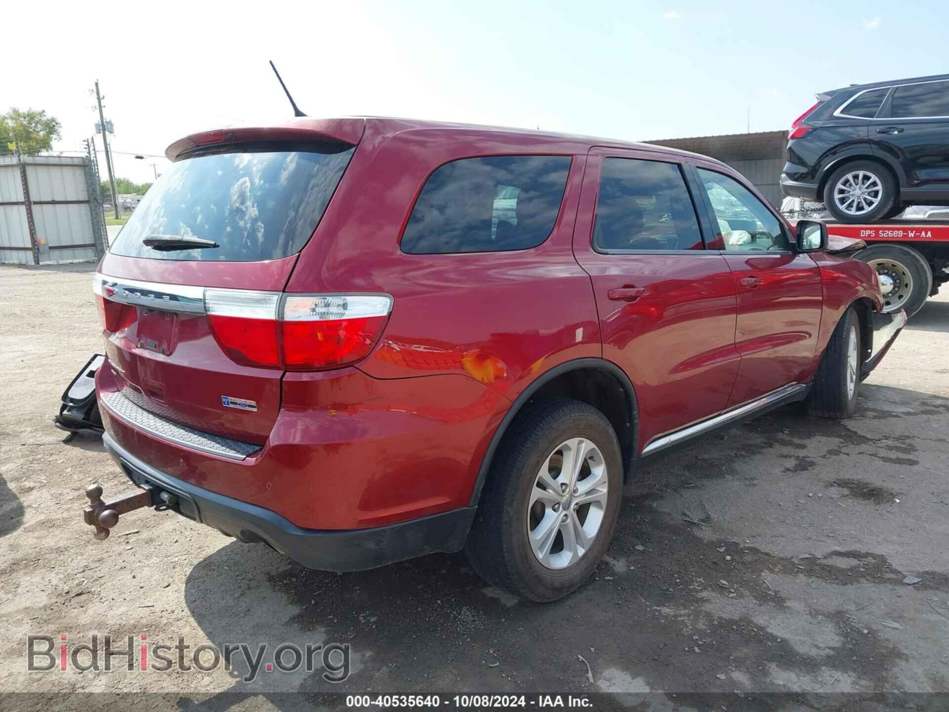 2013 DODGE DURANGO - VIN: 1C4RDJAG8DC527687 - Photo 4