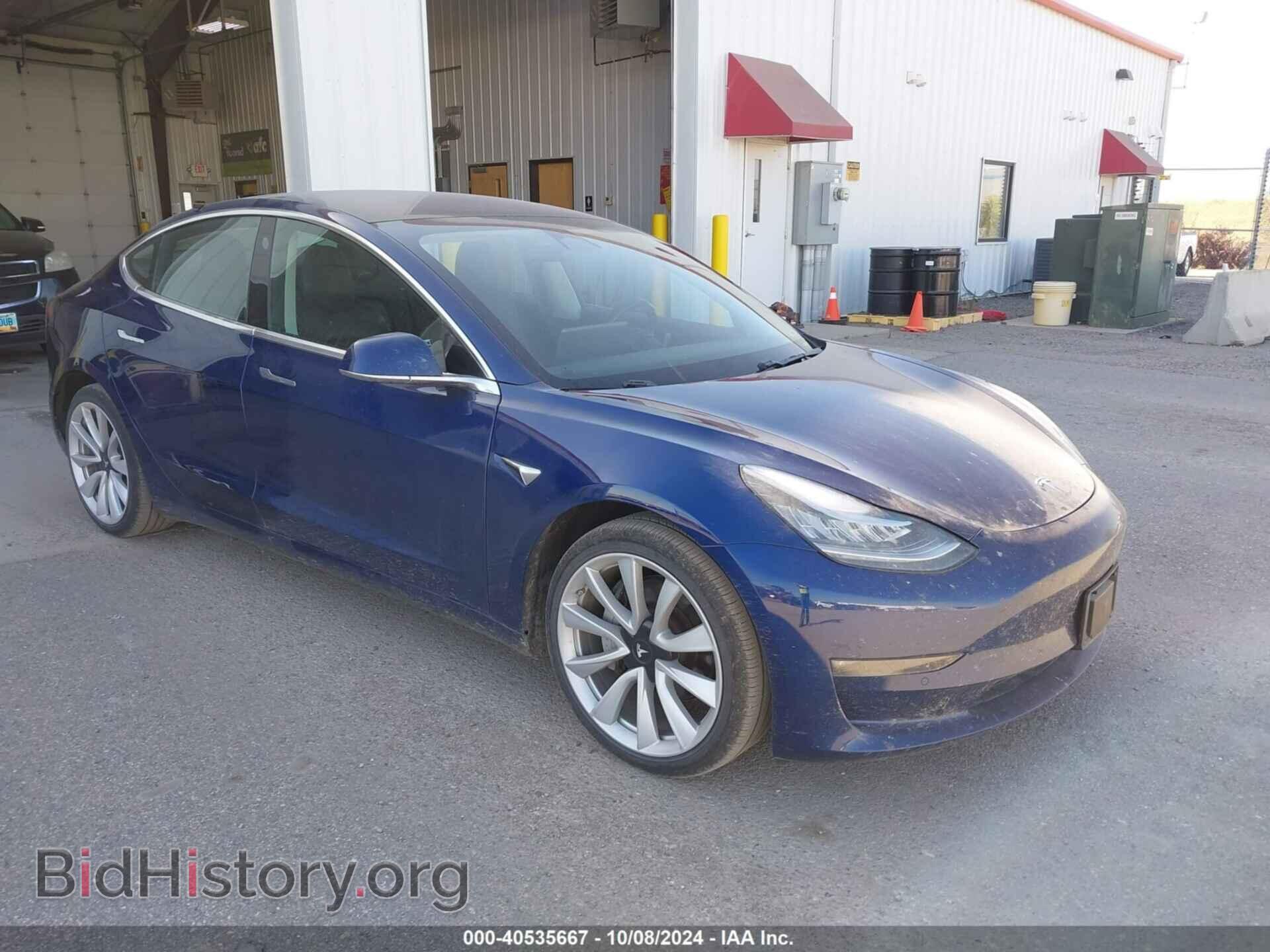 Photo 5YJ3E1EB3JF091802 - TESLA MODEL 3 2018