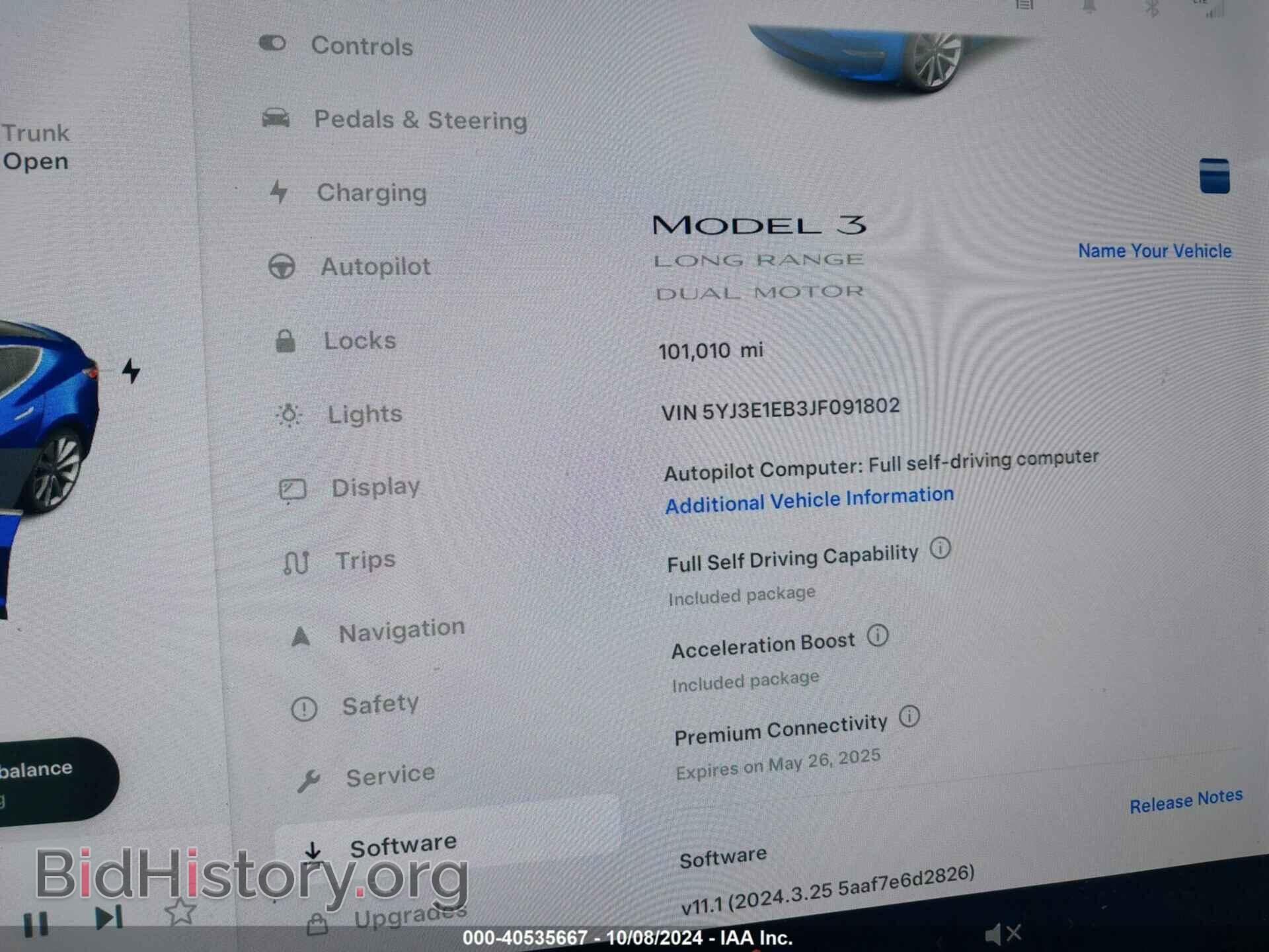 2018 TESLA MODEL 3 - VIN: 5YJ3E1EB3JF091802 - Photo 7