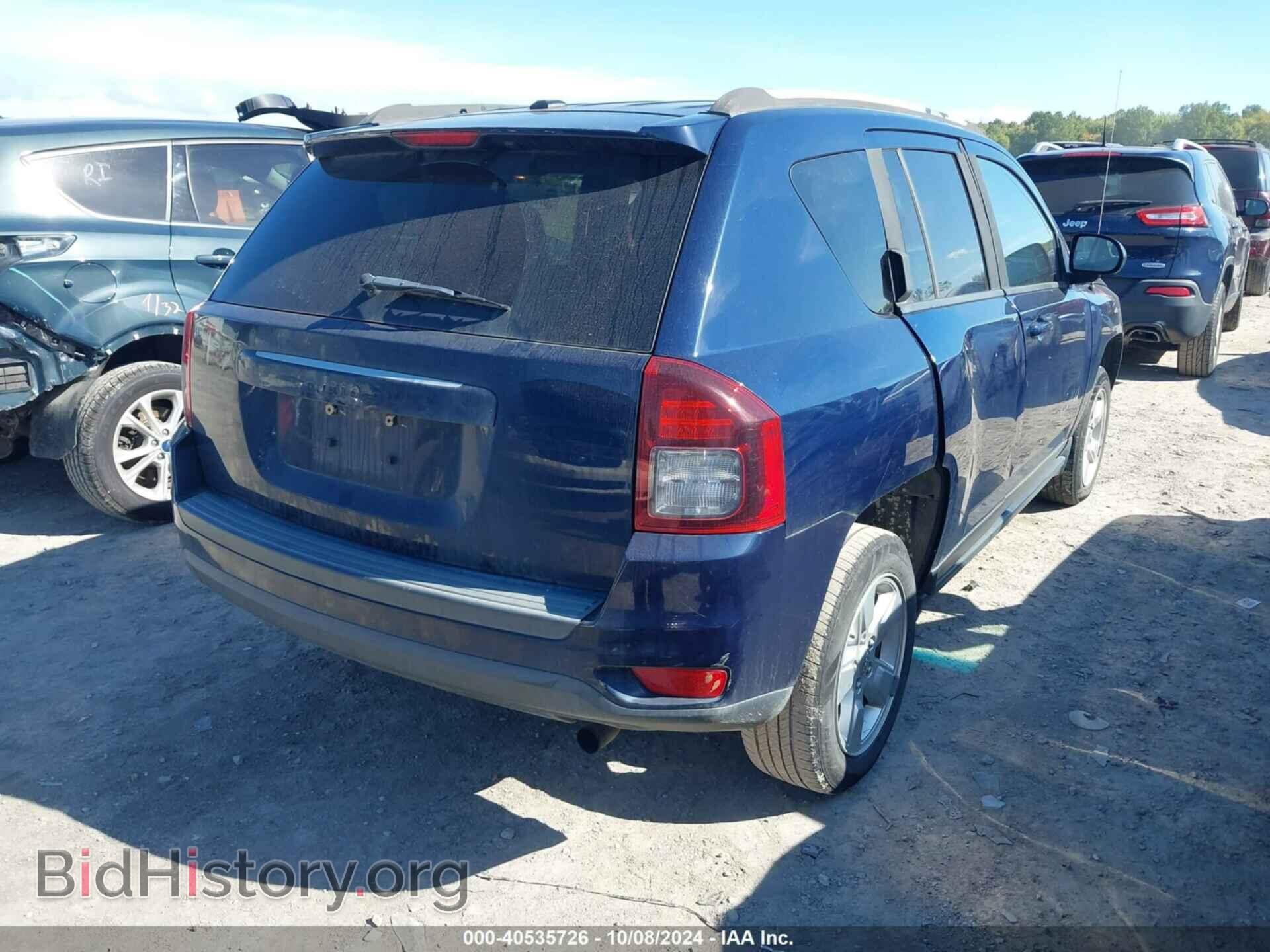2016 JEEP COMPASS - VIN: 1C4NJCBA7GD590260 - Фото 4