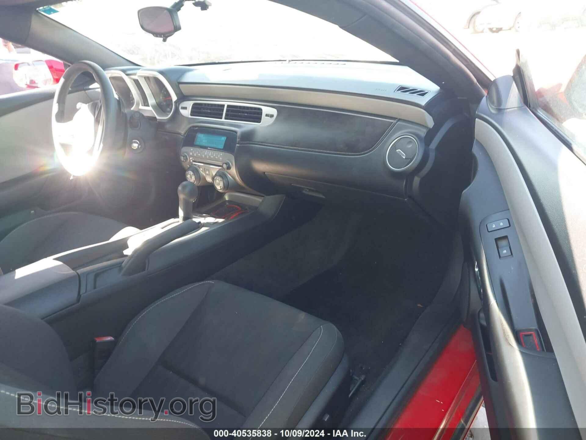 2012 CHEVROLET CAMARO - VIN: 2G1FA1E31C9191799 - Фото 5