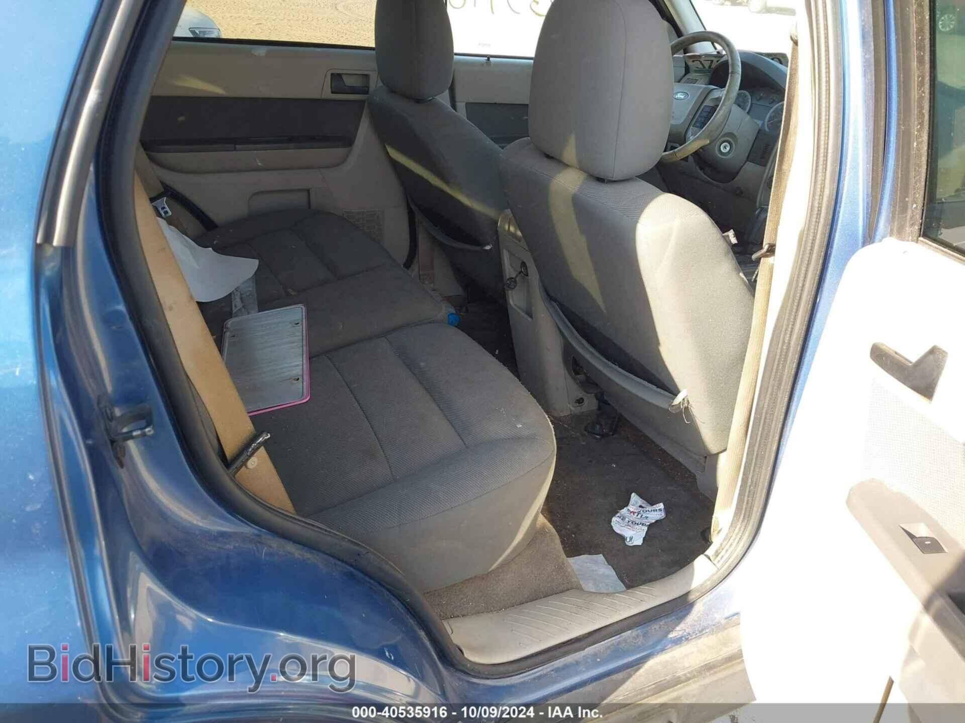 2009 FORD ESCAPE - VIN: 1FMCU93G49KD00538 - Фото 8