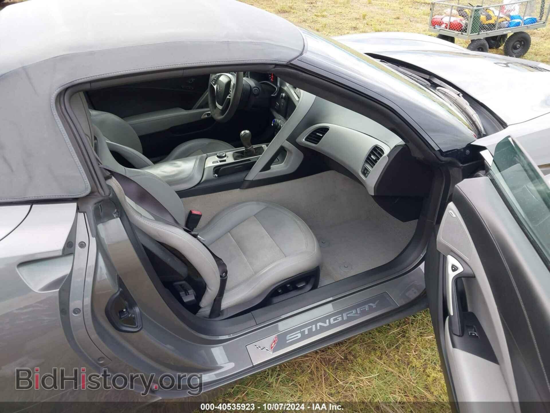 2015 CHEVROLET CORVETTE - VIN: 1G1YL3D76F5117315 - Фото 5