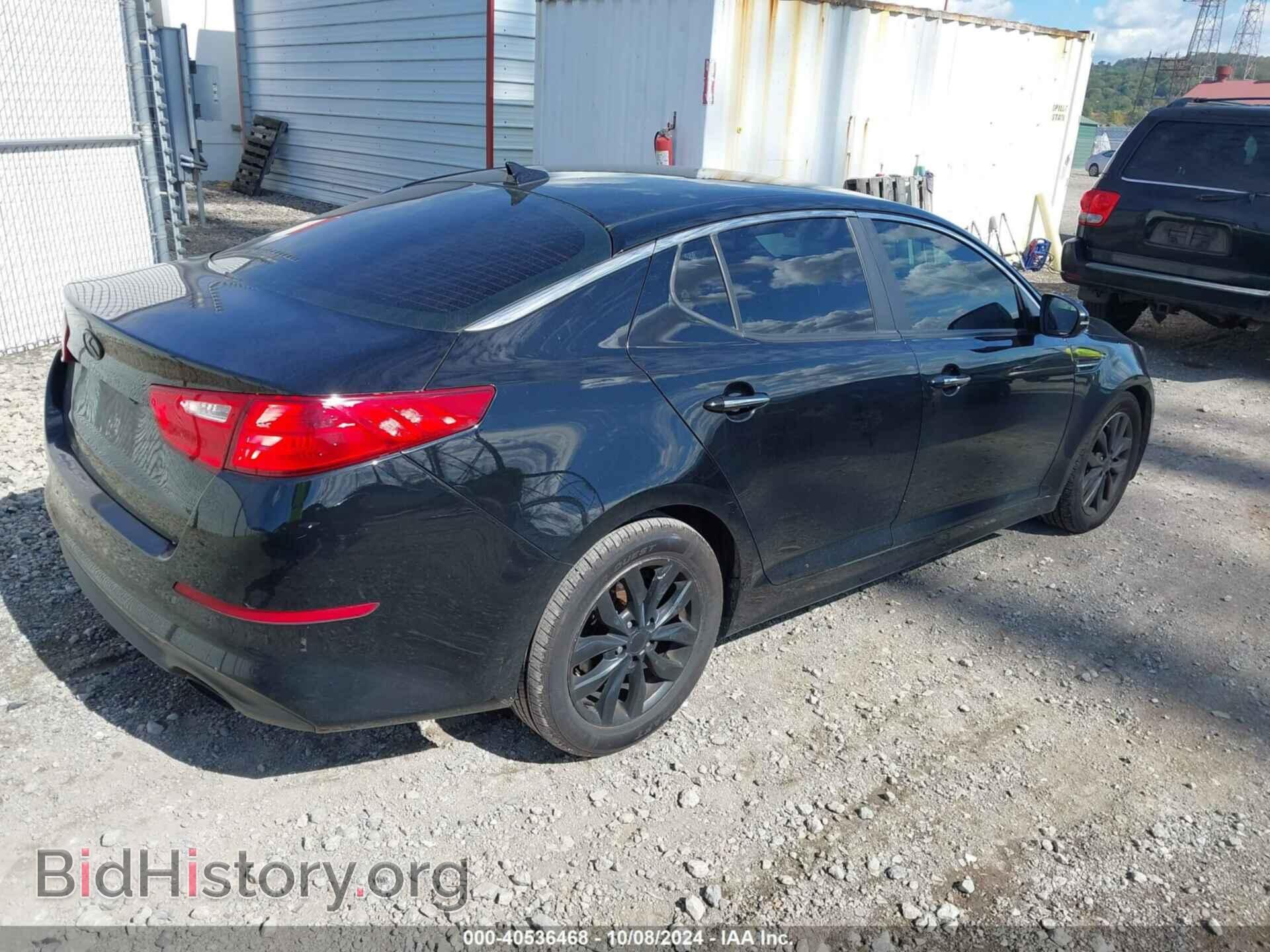 2015 KIA OPTIMA - VIN: 5XXGM4A76FG498900 - Фото 4