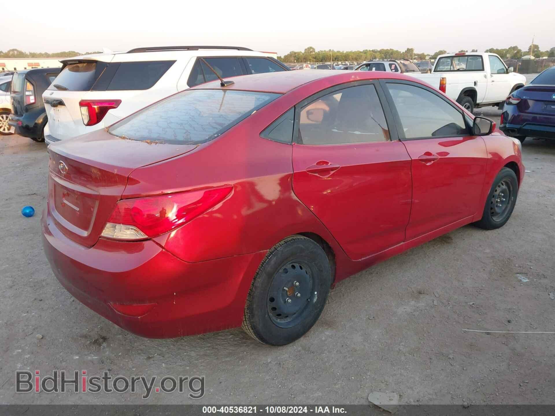 2014 HYUNDAI ACCENT - VIN: KMHCT4AE9EU732600 - Фото 4