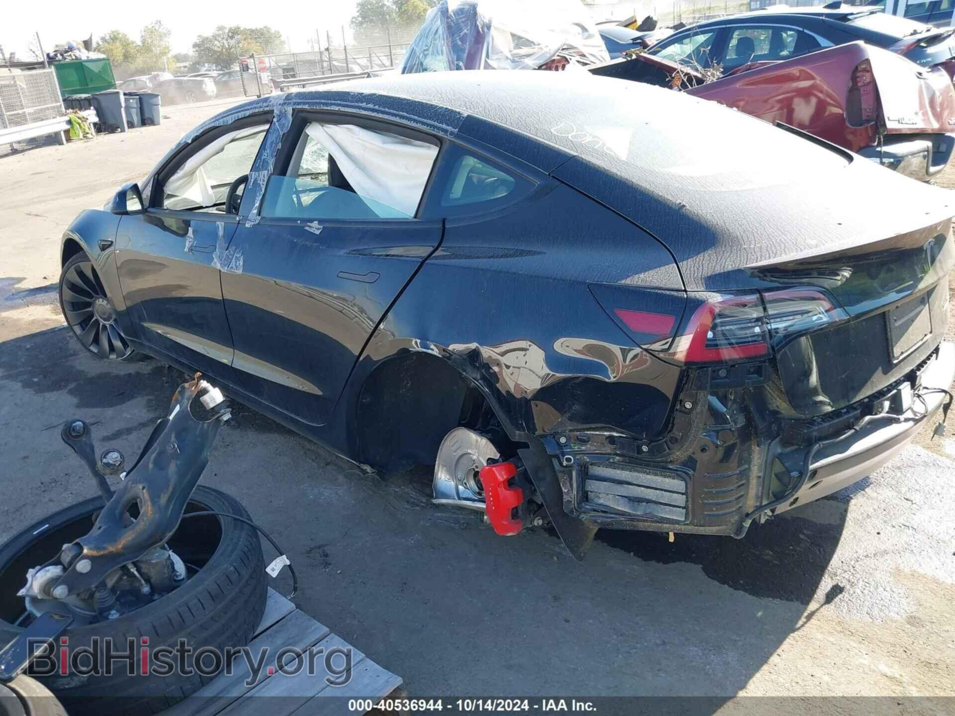 2022 TESLA MODEL 3 - VIN: 5YJ3E1EC8NF340187 - Фото 3