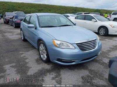 2012 Chrysler 200 Touring, синий — VIN 1C3CCBBG0CN302068, IAAI
