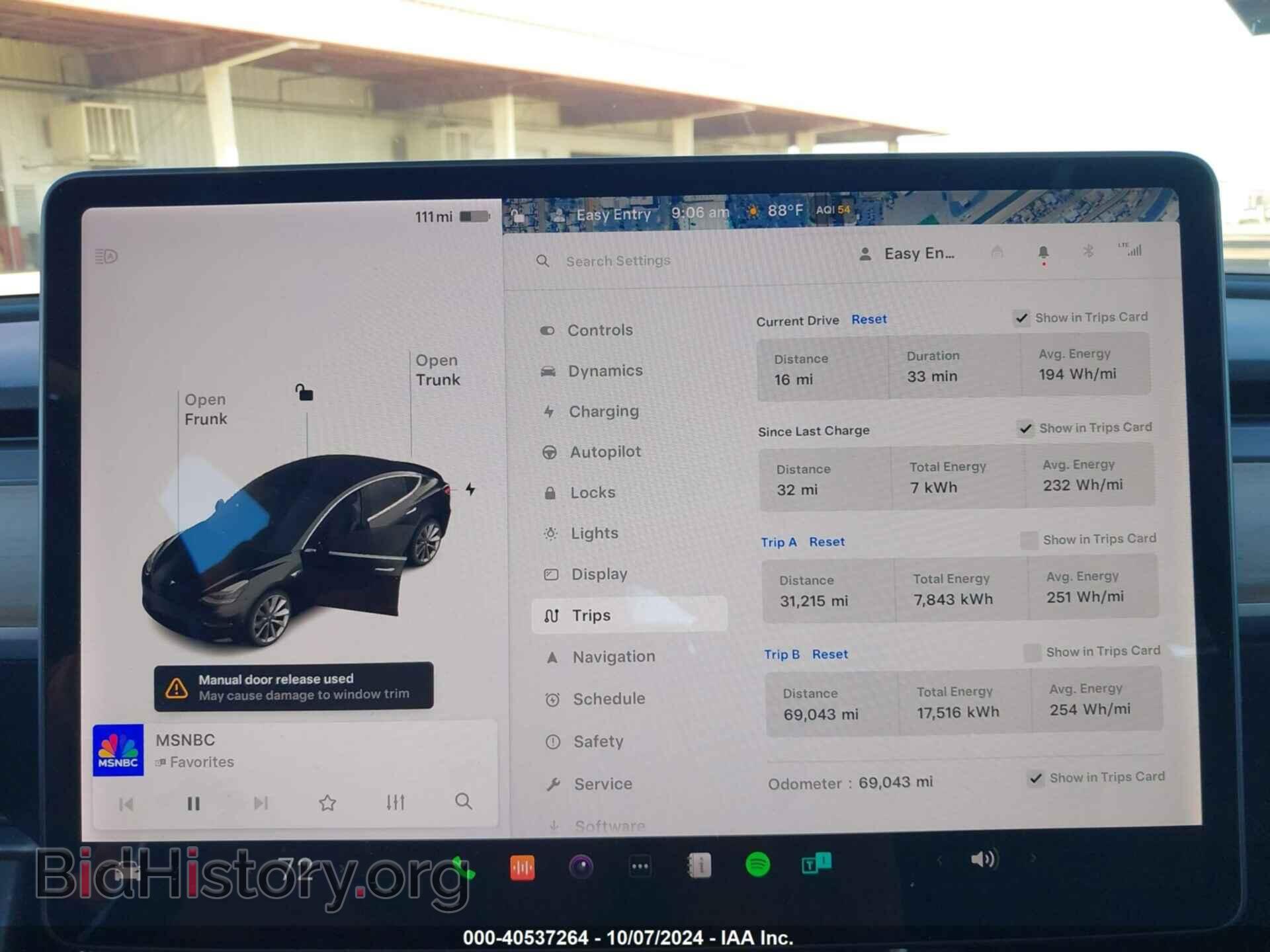 2019 TESLA MODEL 3 - VIN: 5YJ3E1EB4KF364800 - Фото 7