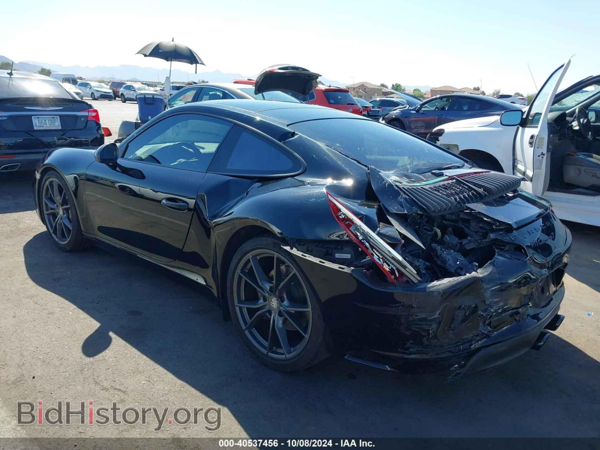 2018 PORSCHE 911 - VIN: WP0AA2A94JS106063 - Фото 3