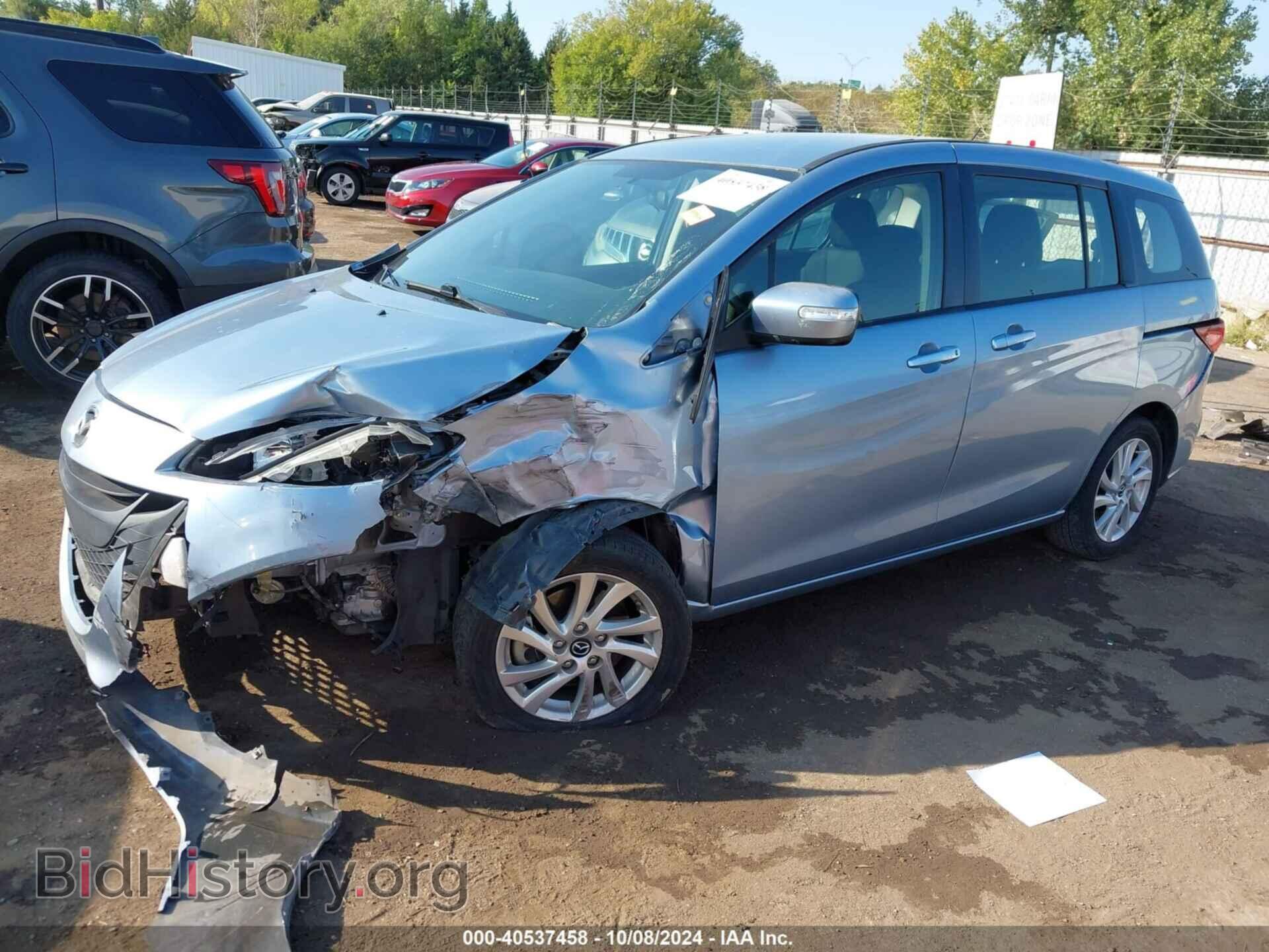 2013 MAZDA MAZDA5 - VIN: JM1CW2BL7D0144729 - Фото 2