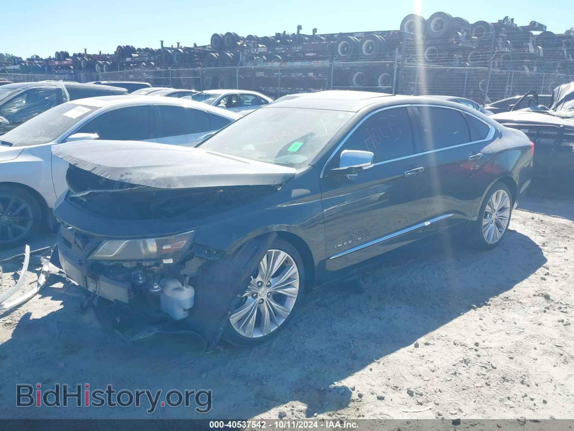 2014 CHEVROLET IMPALA - VIN: 2G1155S36E9259382 - Фото 2