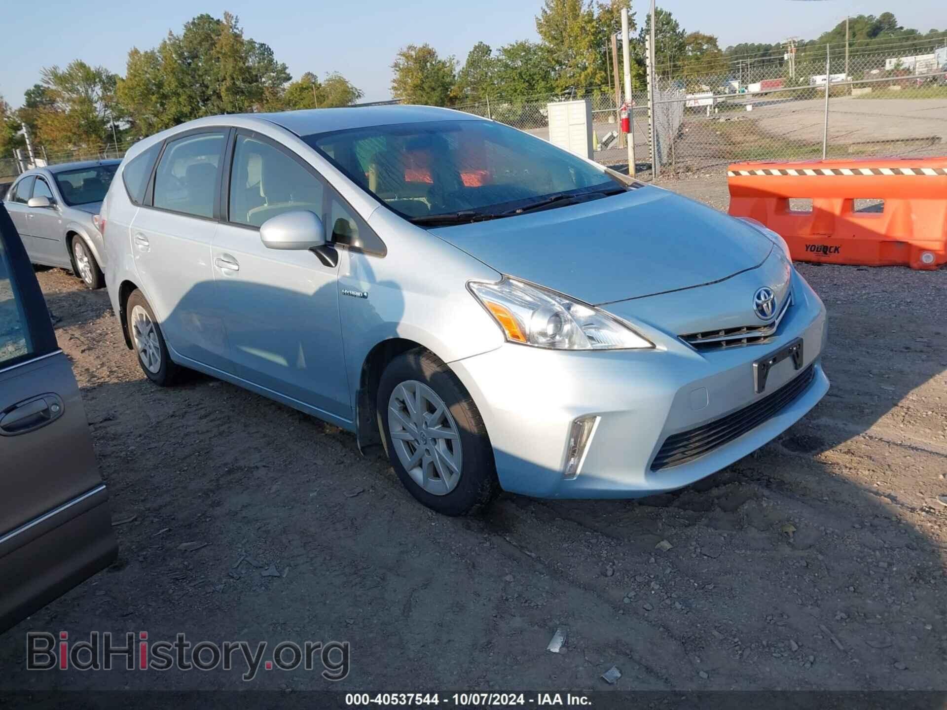 Photo JTDZN3EU4D3222969 - TOYOTA PRIUS V 2013