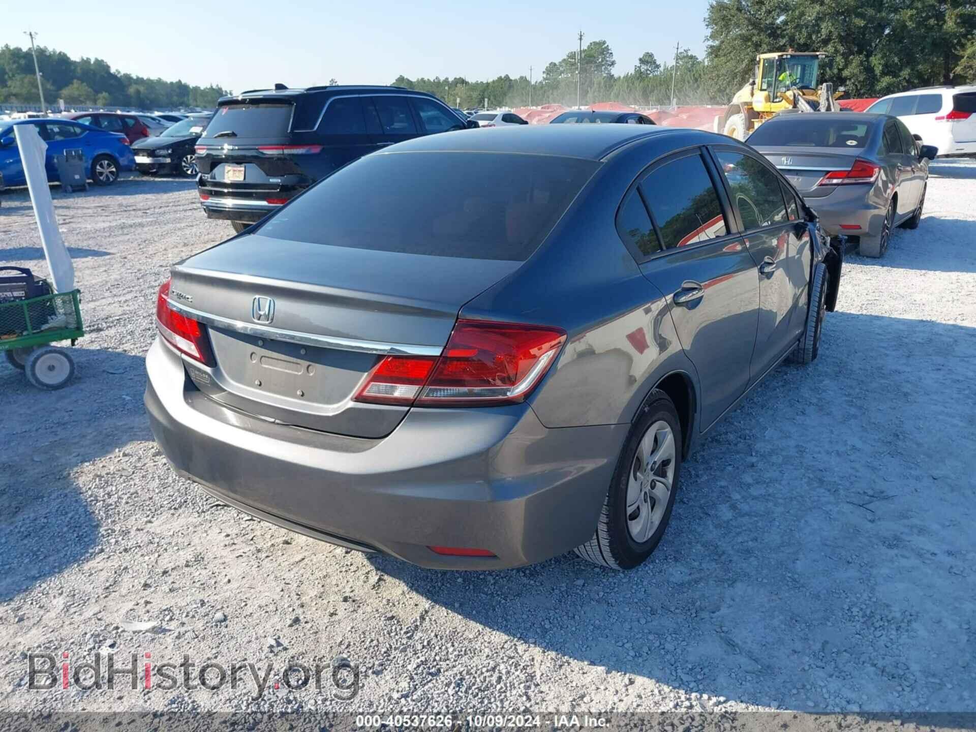 2013 HONDA CIVIC - VIN: 19XFB2F5XDE062084 - Фото 4