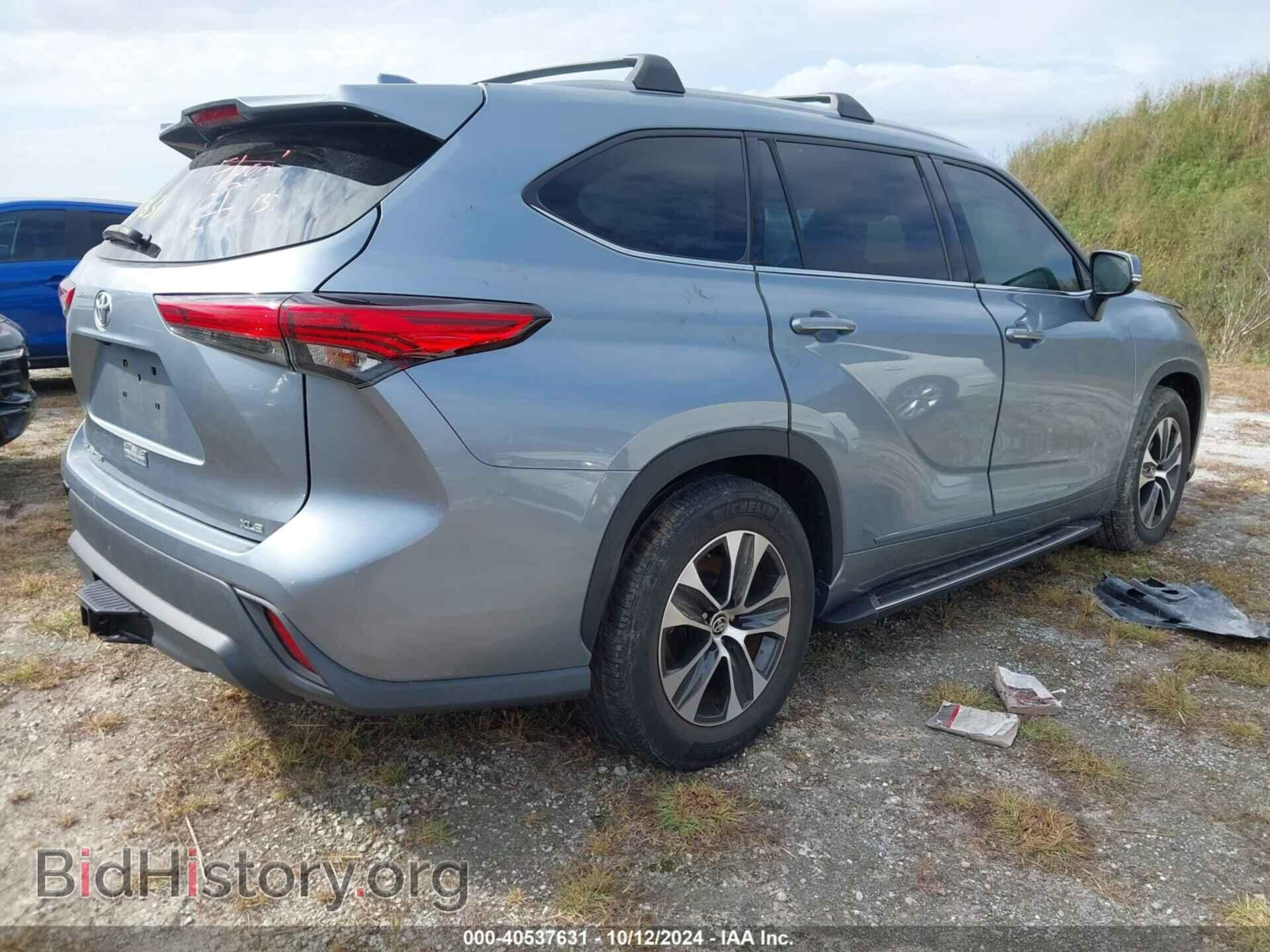 2020 TOYOTA HIGHLANDER - VIN: 5TDGZRAH2LS007739 - Фото 4