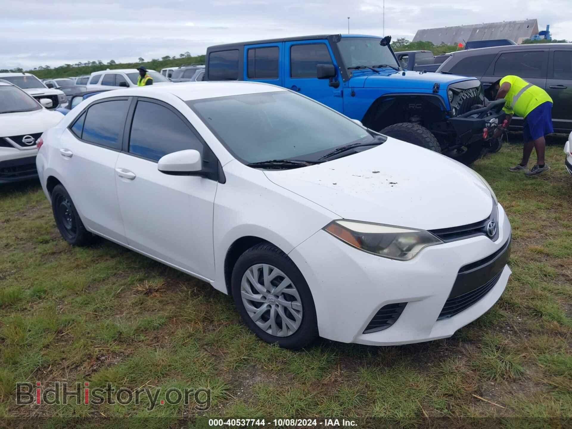Фотография 5YFBURHE2FP267771 - TOYOTA COROLLA 2015