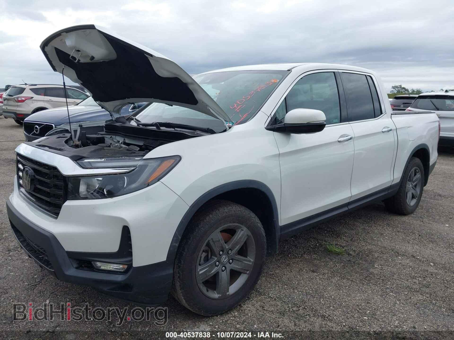 2022 HONDA RIDGELINE - VIN: 5FPYK3F76NB009840 - Фото 2