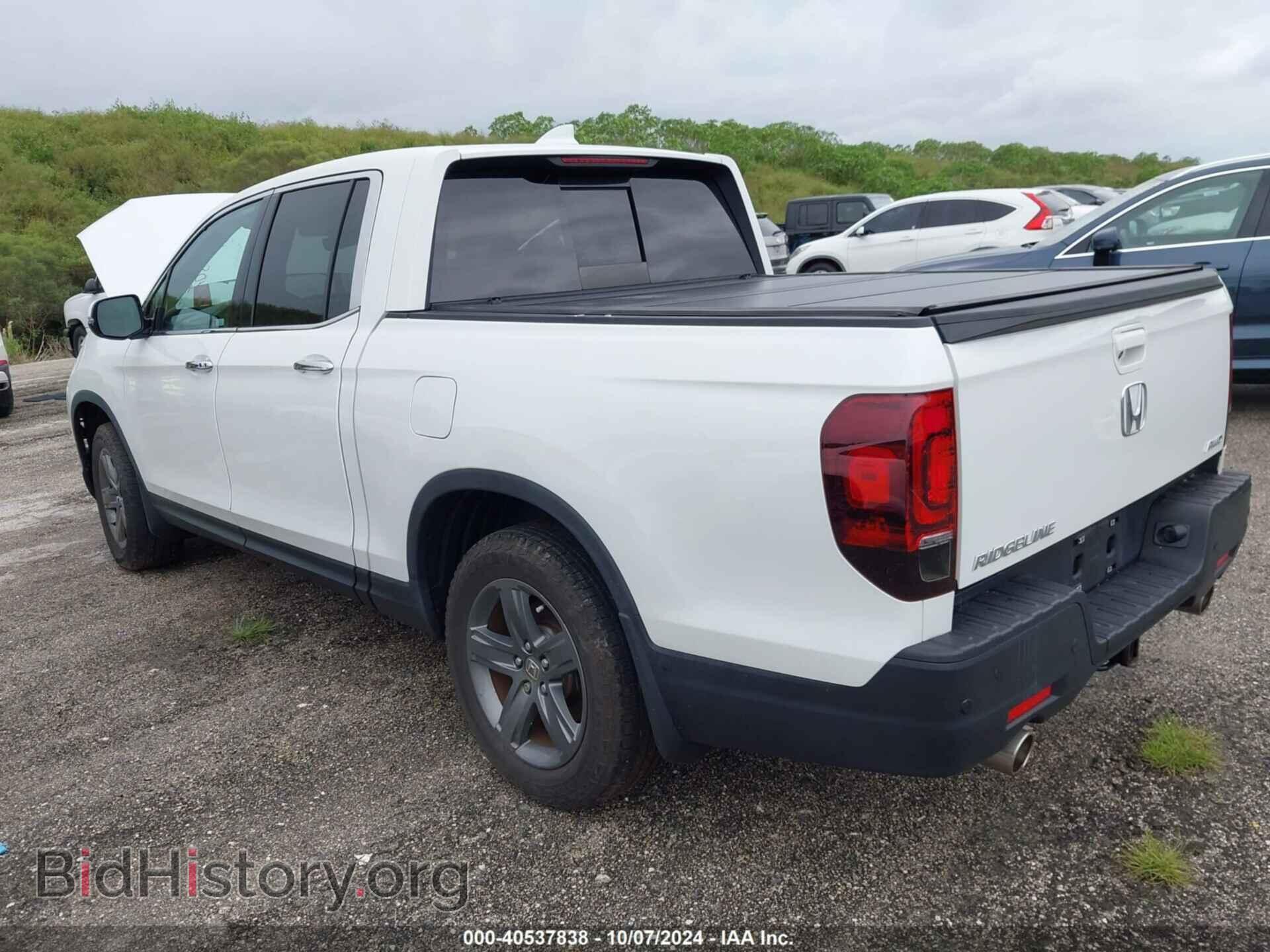 2022 HONDA RIDGELINE - VIN: 5FPYK3F76NB009840 - Фото 3