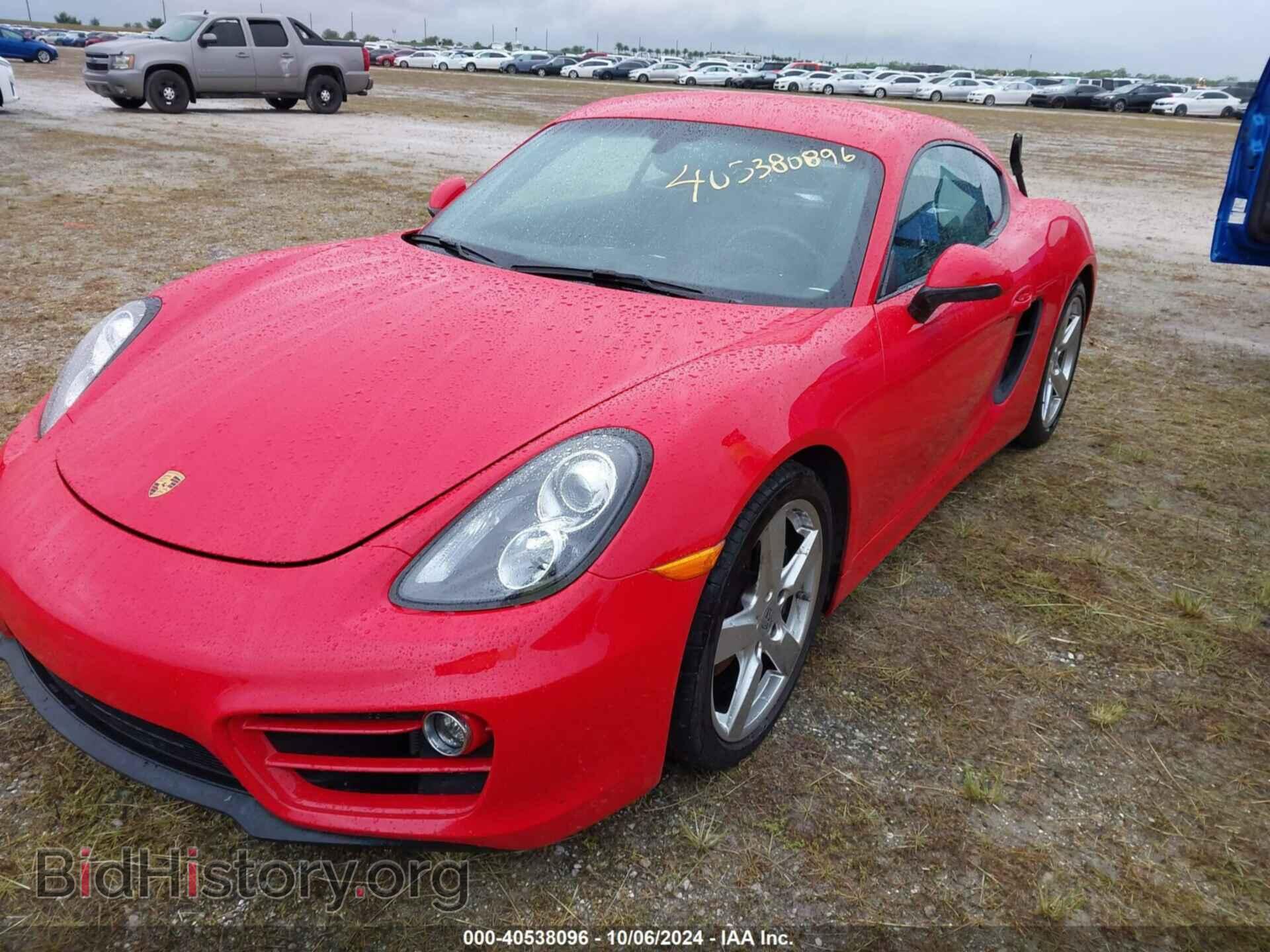 2014 PORSCHE CAYMAN - VIN: WP0AA2A81EK174804 - Фото 2