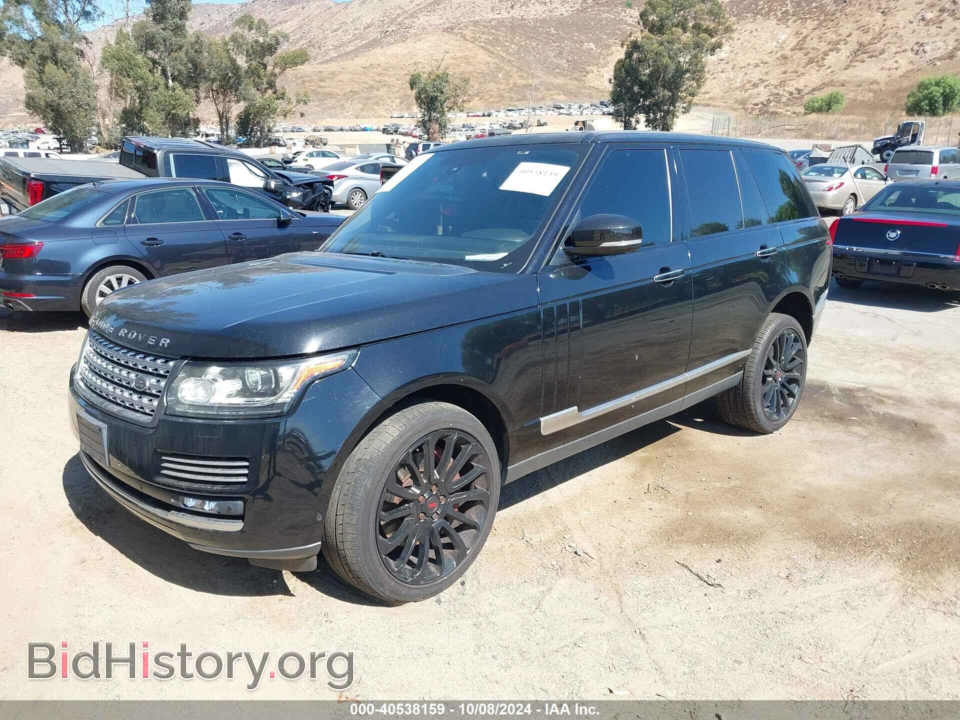 2013 LAND ROVER RANGE ROVER - VIN: SALGV2EF4DA107618 - Фото 2