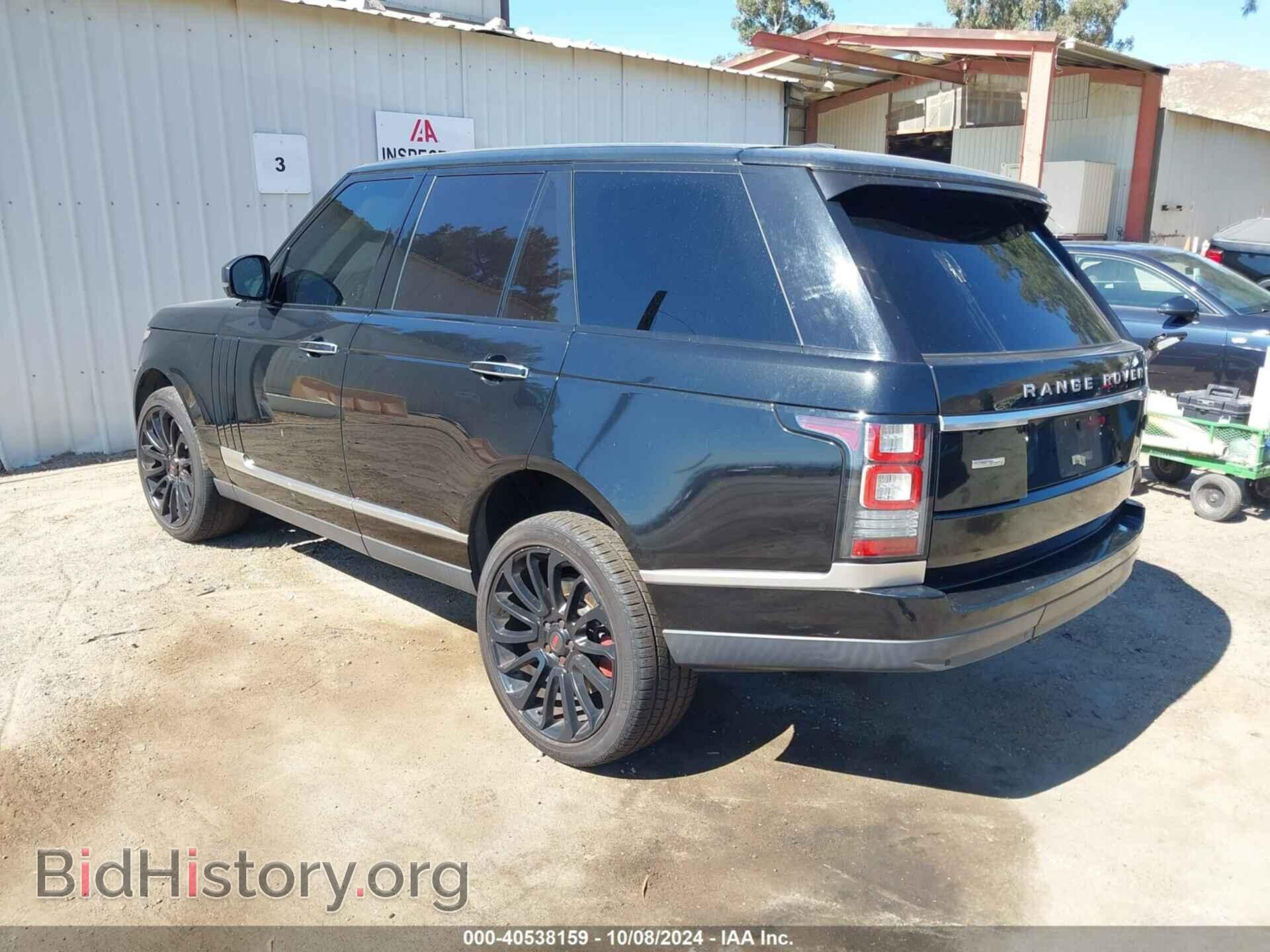 2013 LAND ROVER RANGE ROVER - VIN: SALGV2EF4DA107618 - Фото 3