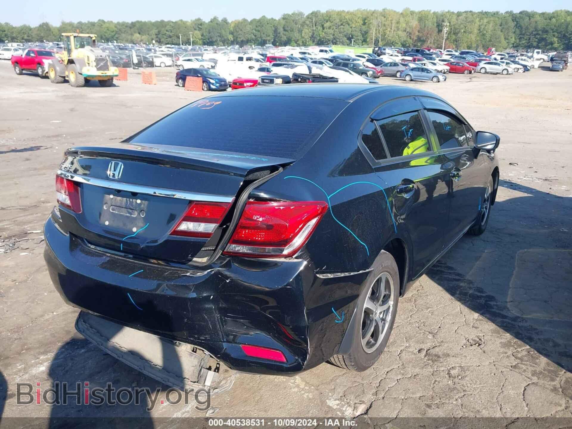2015 HONDA CIVIC - VIN: 19XFB2F70FE087998 - Фото 4