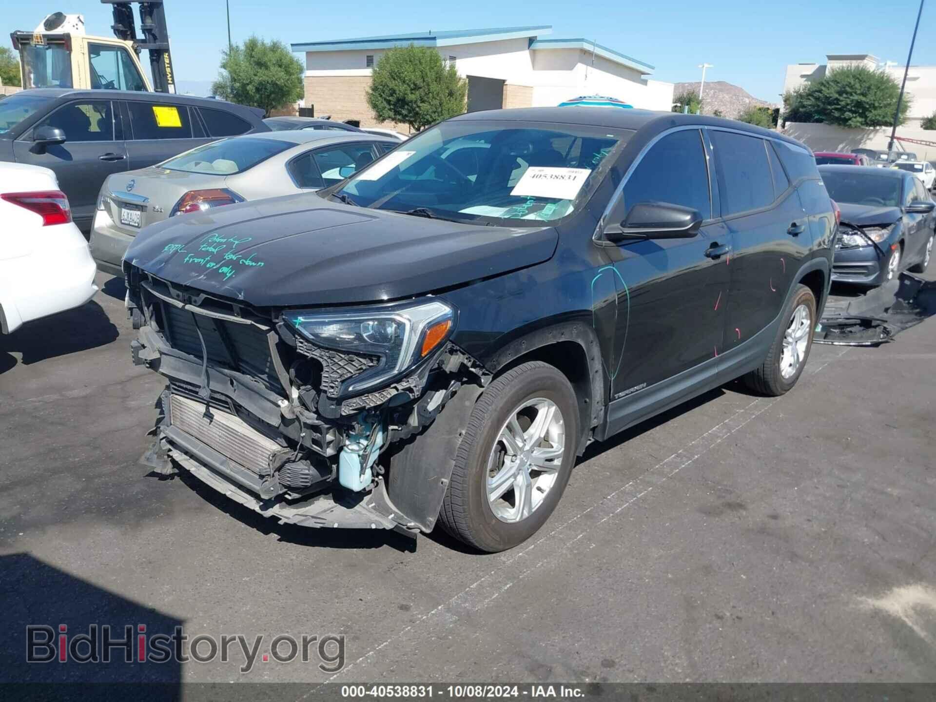 2018 GMC TERRAIN - VIN: 3GKALMEVXJL386023 - Фото 2