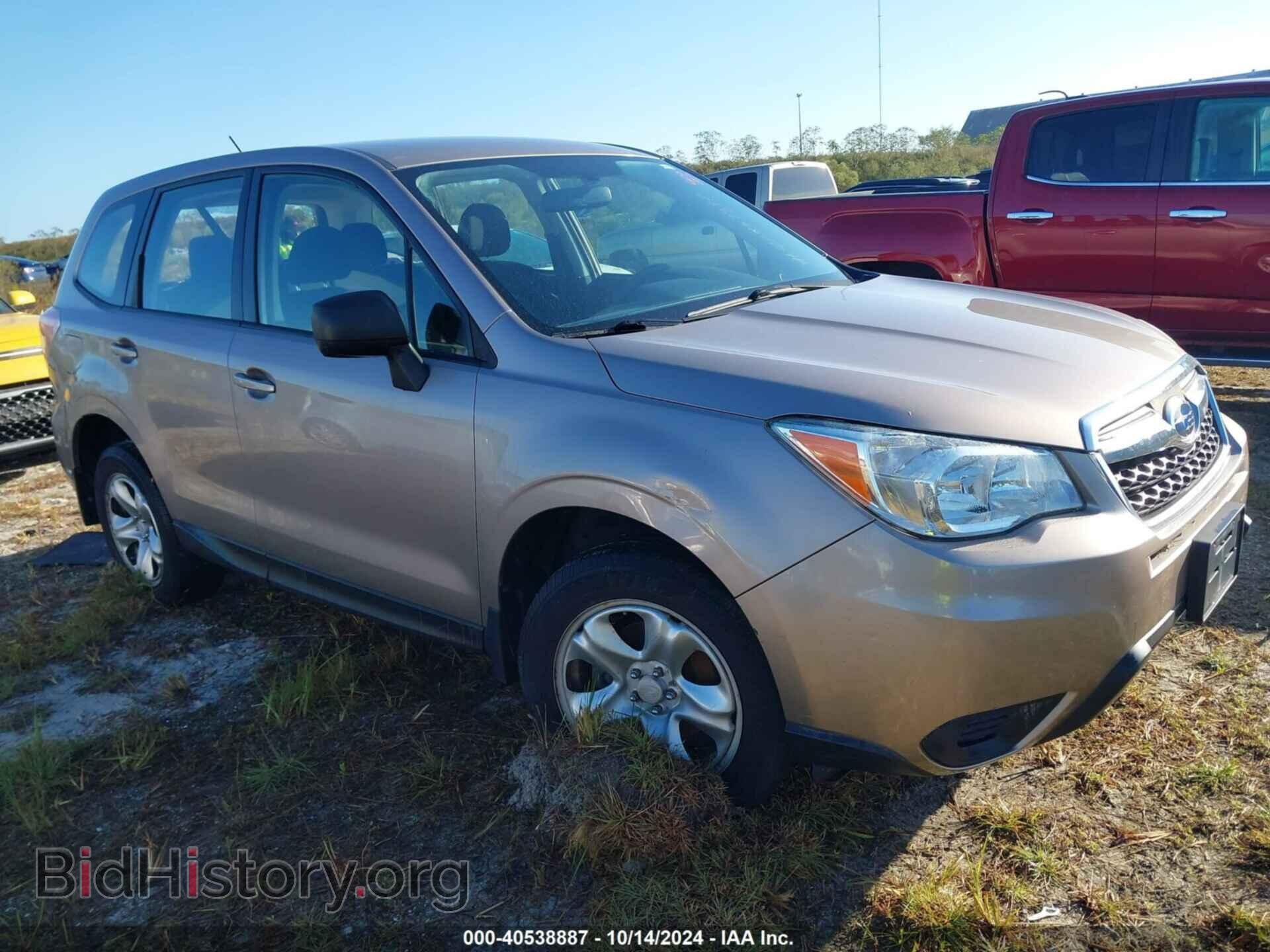 Фотография JF2SJAAC8EH453636 - SUBARU FORESTER 2014