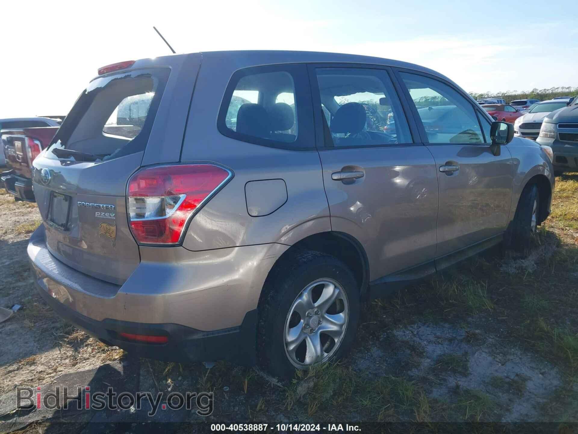 2014 SUBARU FORESTER - VIN: JF2SJAAC8EH453636 - Фото 4