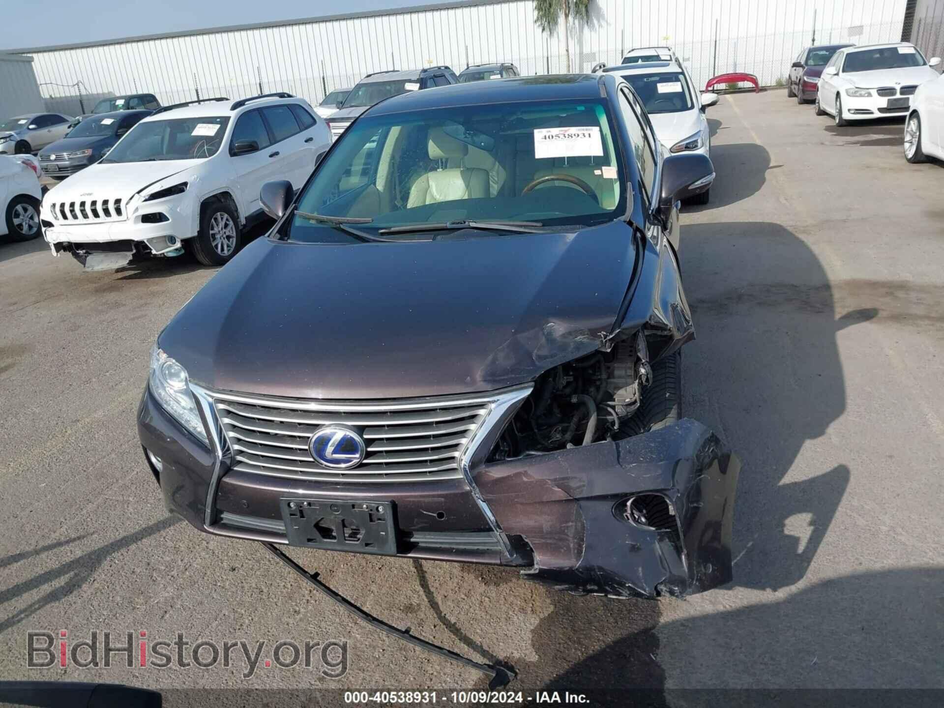 2013 LEXUS RX 450H - VIN: JTJZB1BA0D2408924 - Фото 13