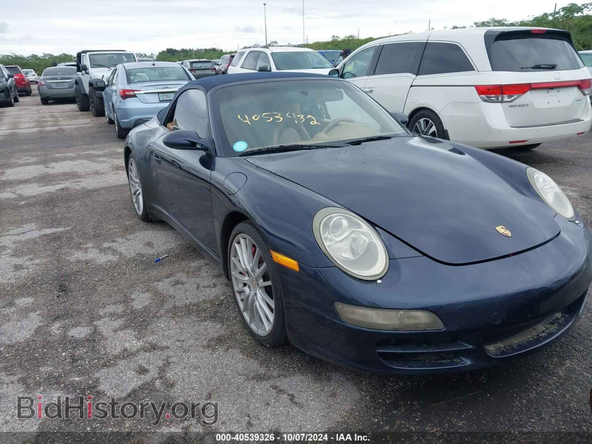Фотография WP0CB29937S775380 - PORSCHE 911 2007