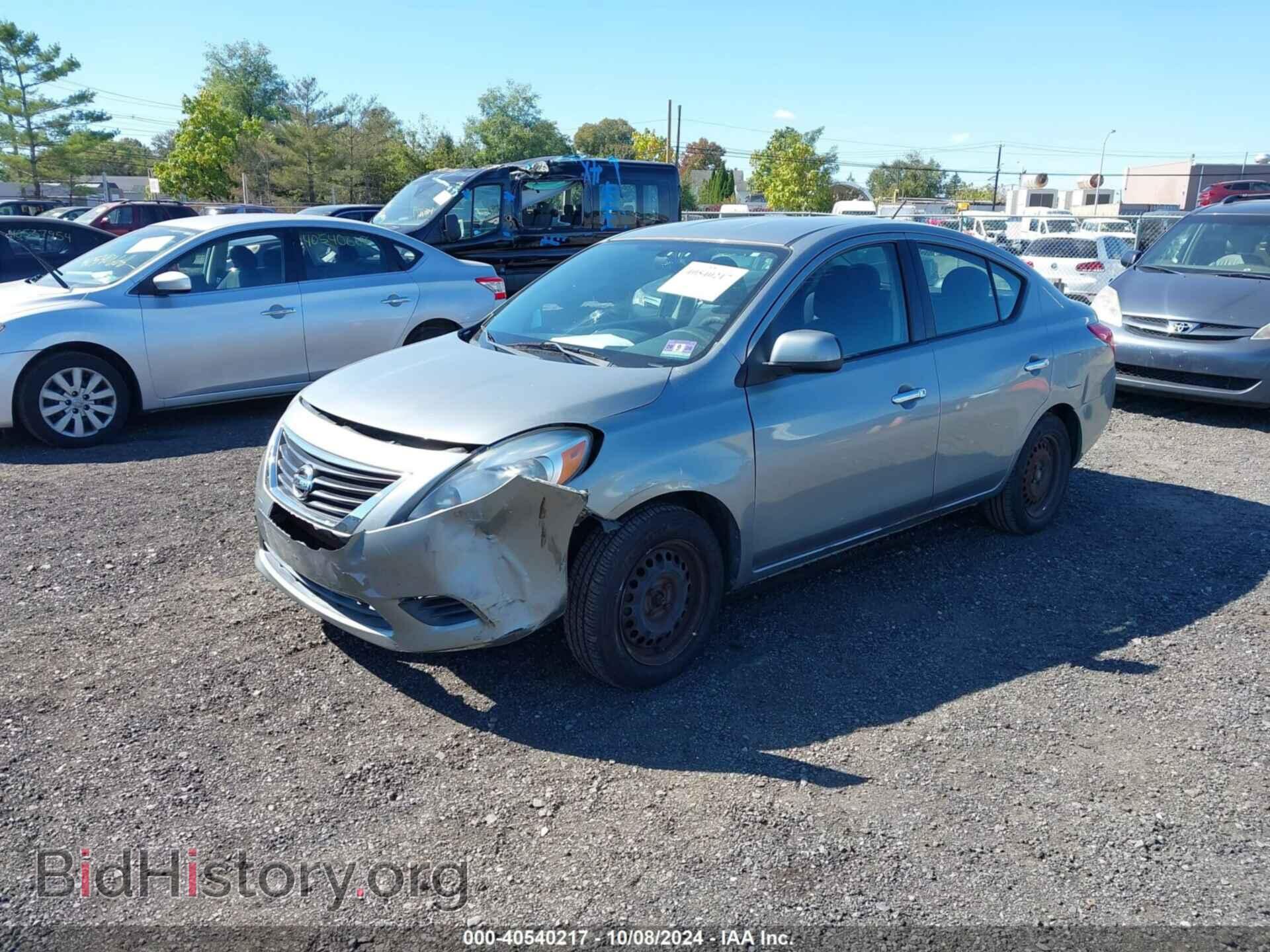 2012 NISSAN VERSA - VIN: 3N1CN7AP9CL814015 - Фото 2