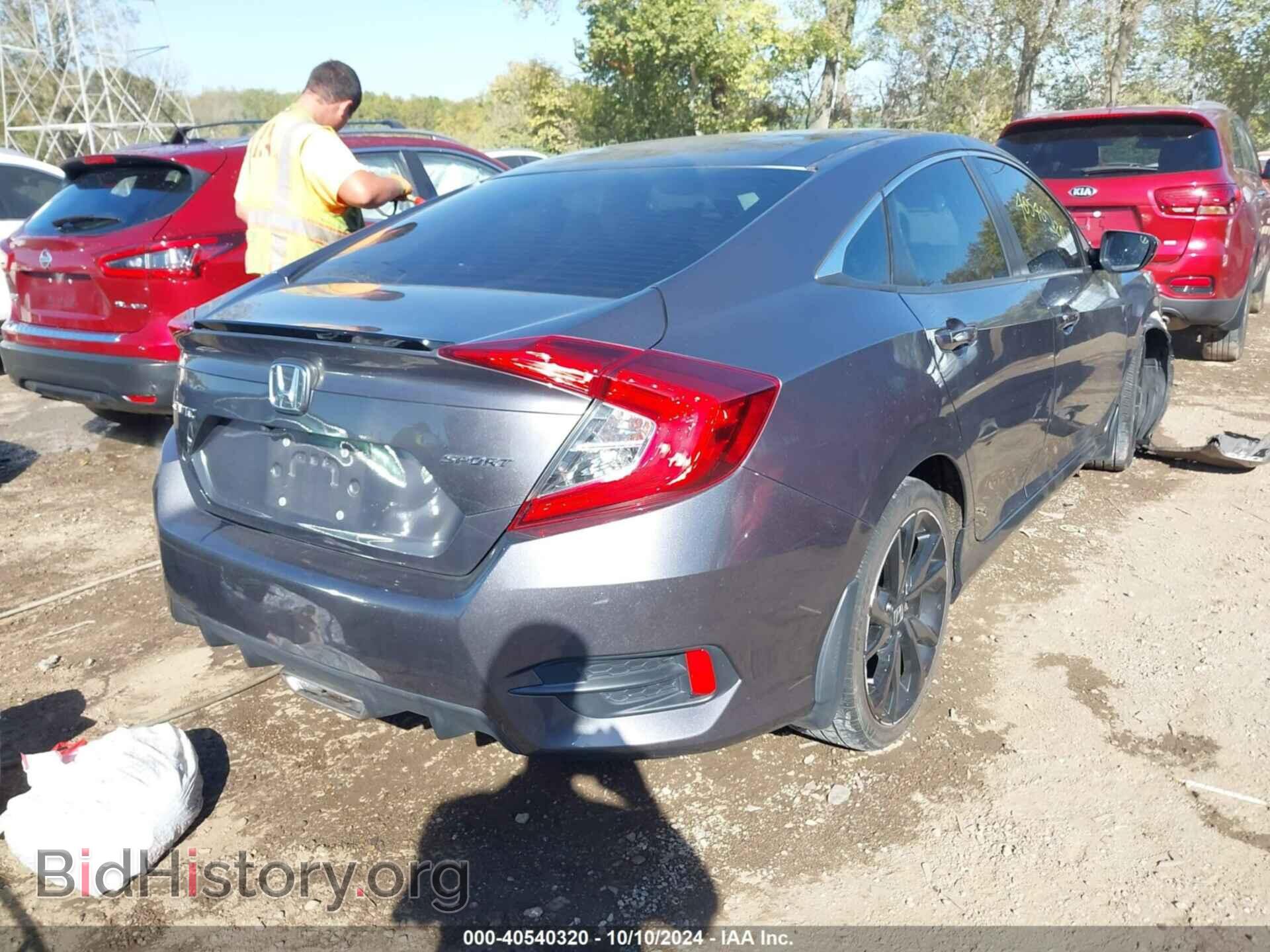 2019 HONDA CIVIC - VIN: 19XFC2F8XKE202154 - Фото 4