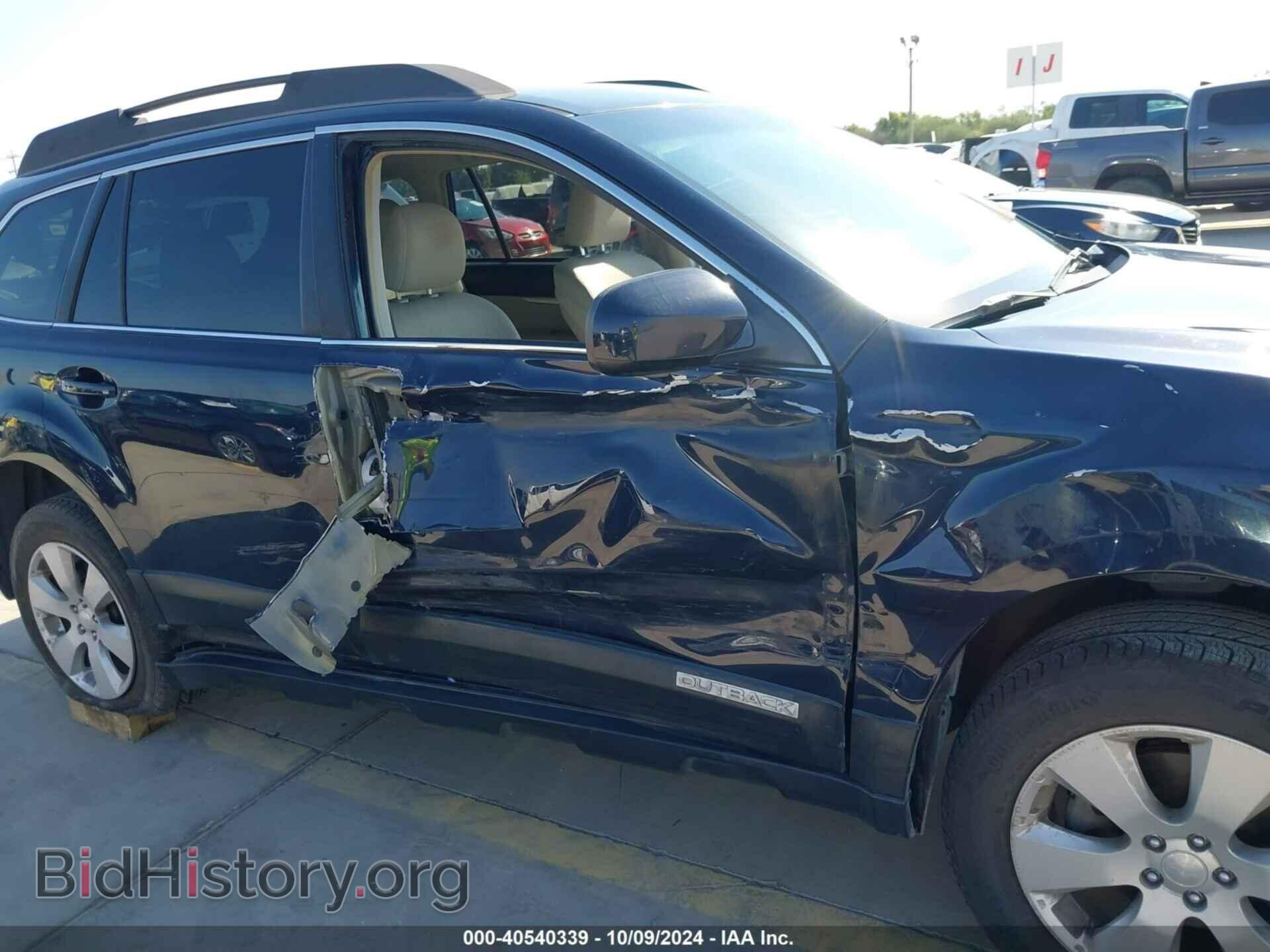 2012 SUBARU OUTBACK - VIN: 4S4BRBCC5C3293361 - Фото 6