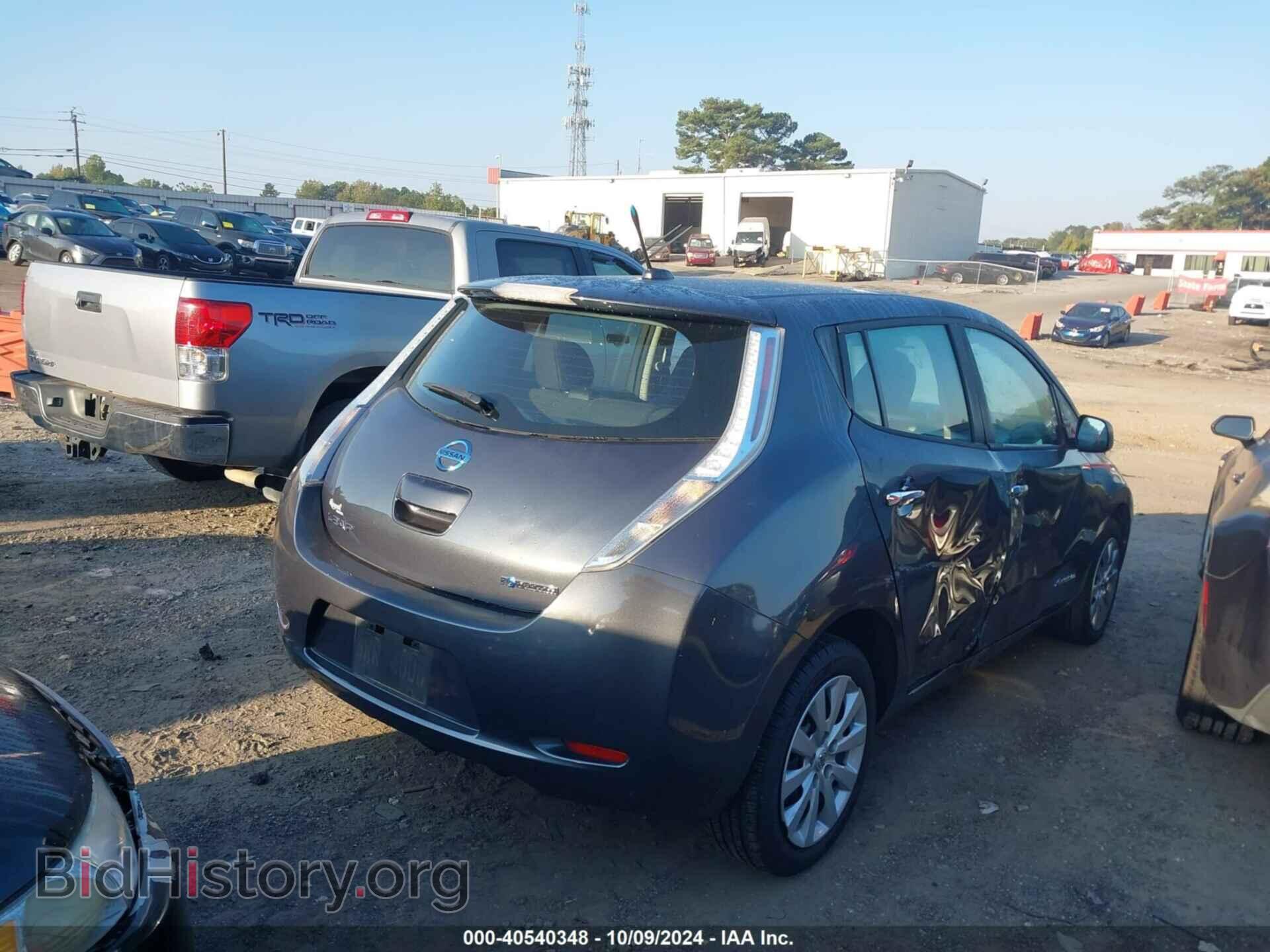 2013 NISSAN LEAF - VIN: 1N4AZ0CPXDC419311 - Фото 4