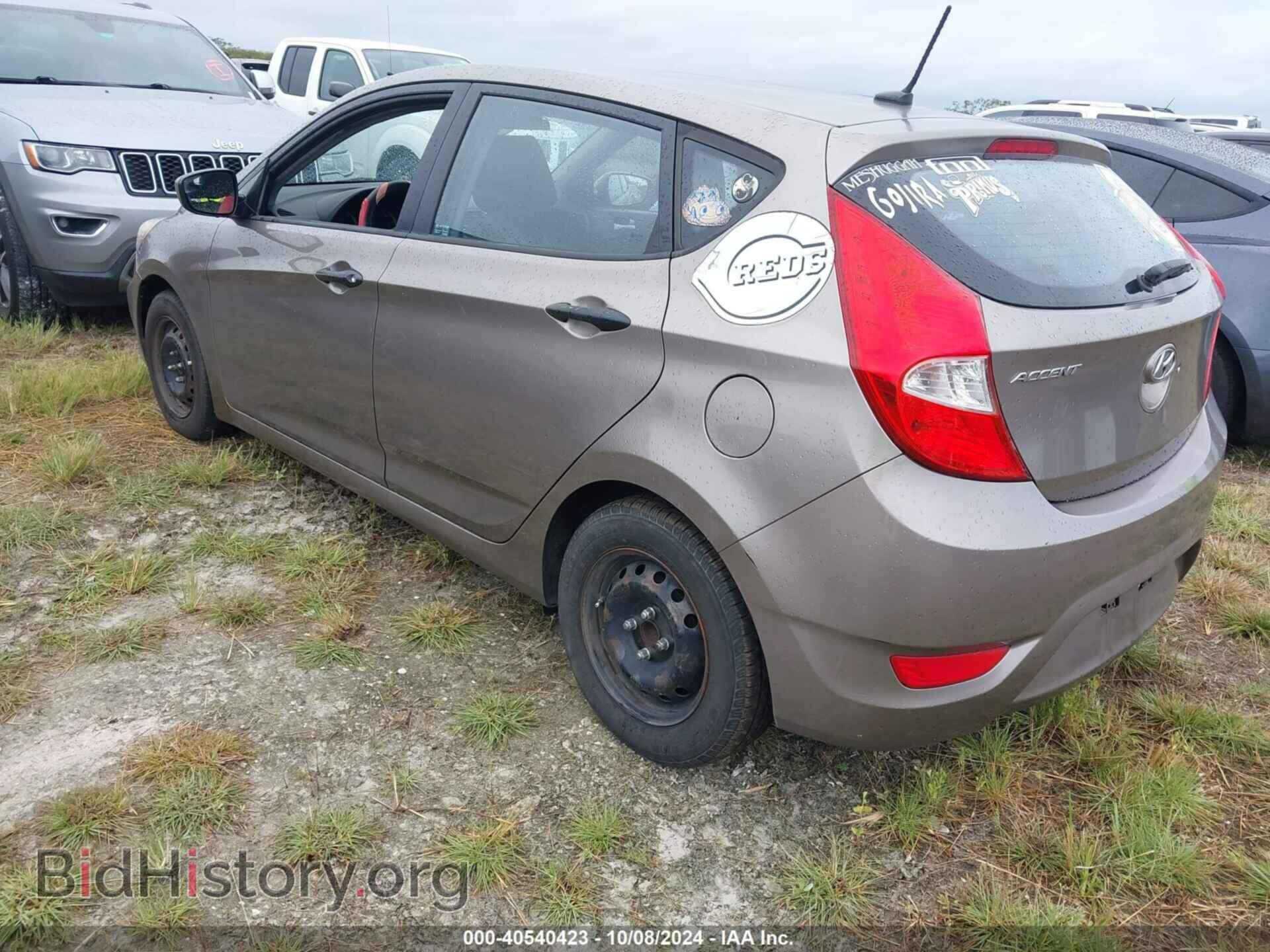 2014 HYUNDAI ACCENT - VIN: KMHCT5AEXEU159745 - Фото 3