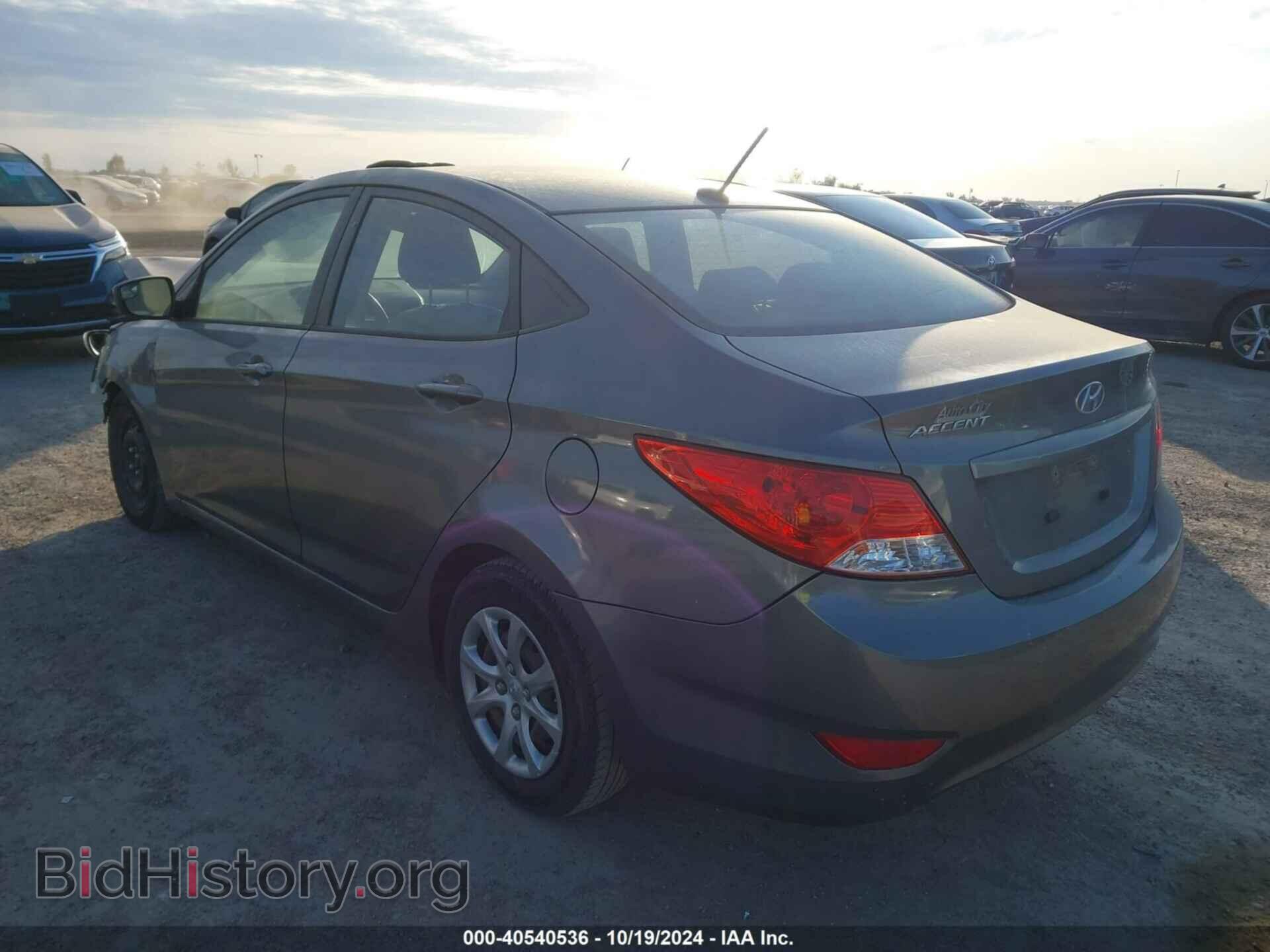 2014 HYUNDAI ACCENT - VIN: KMHCT4AE0EU597930 - Фото 3
