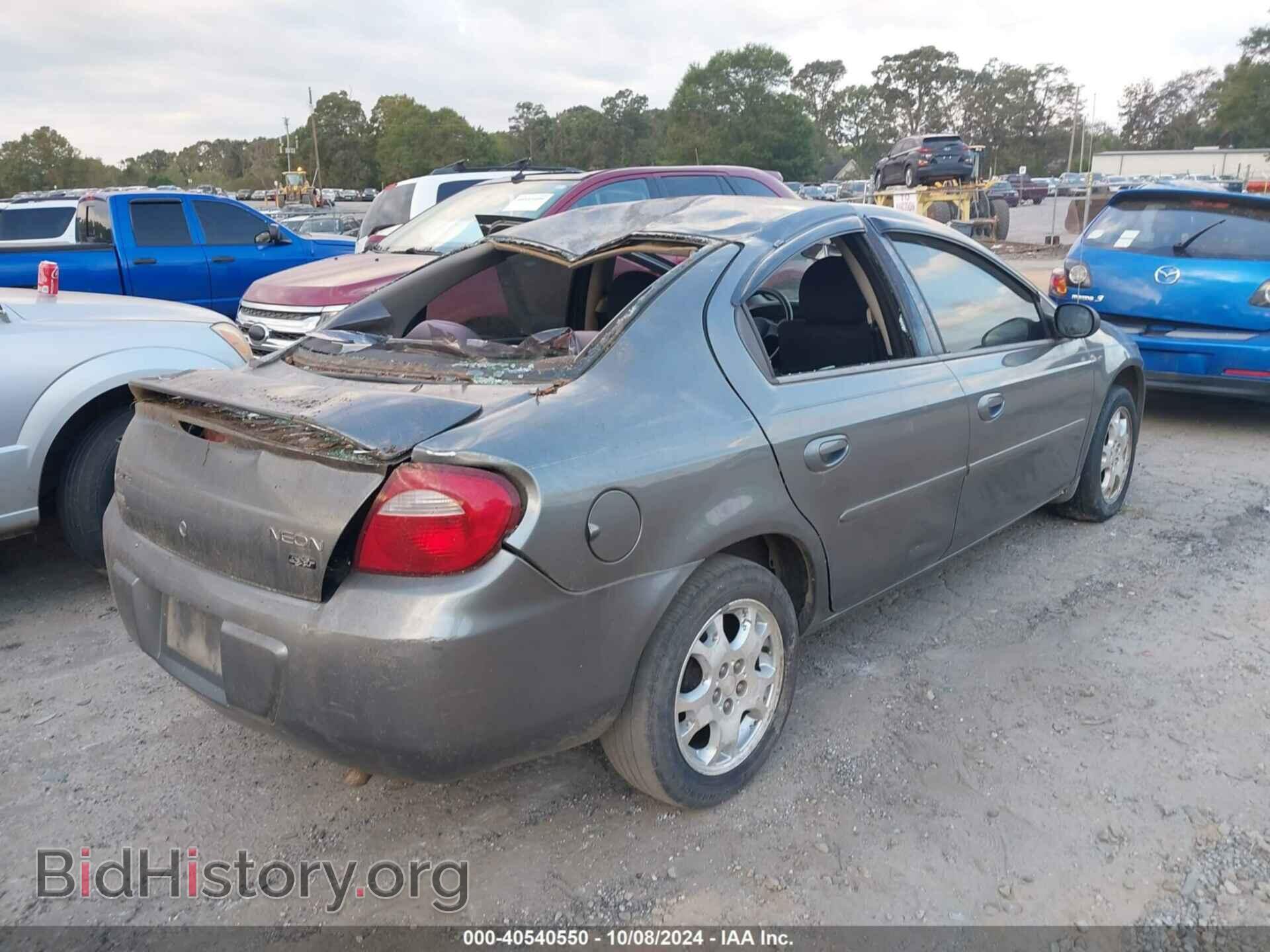 2005 DODGE NEON - VIN: 1B3ES56C95D234301 - Фото 4