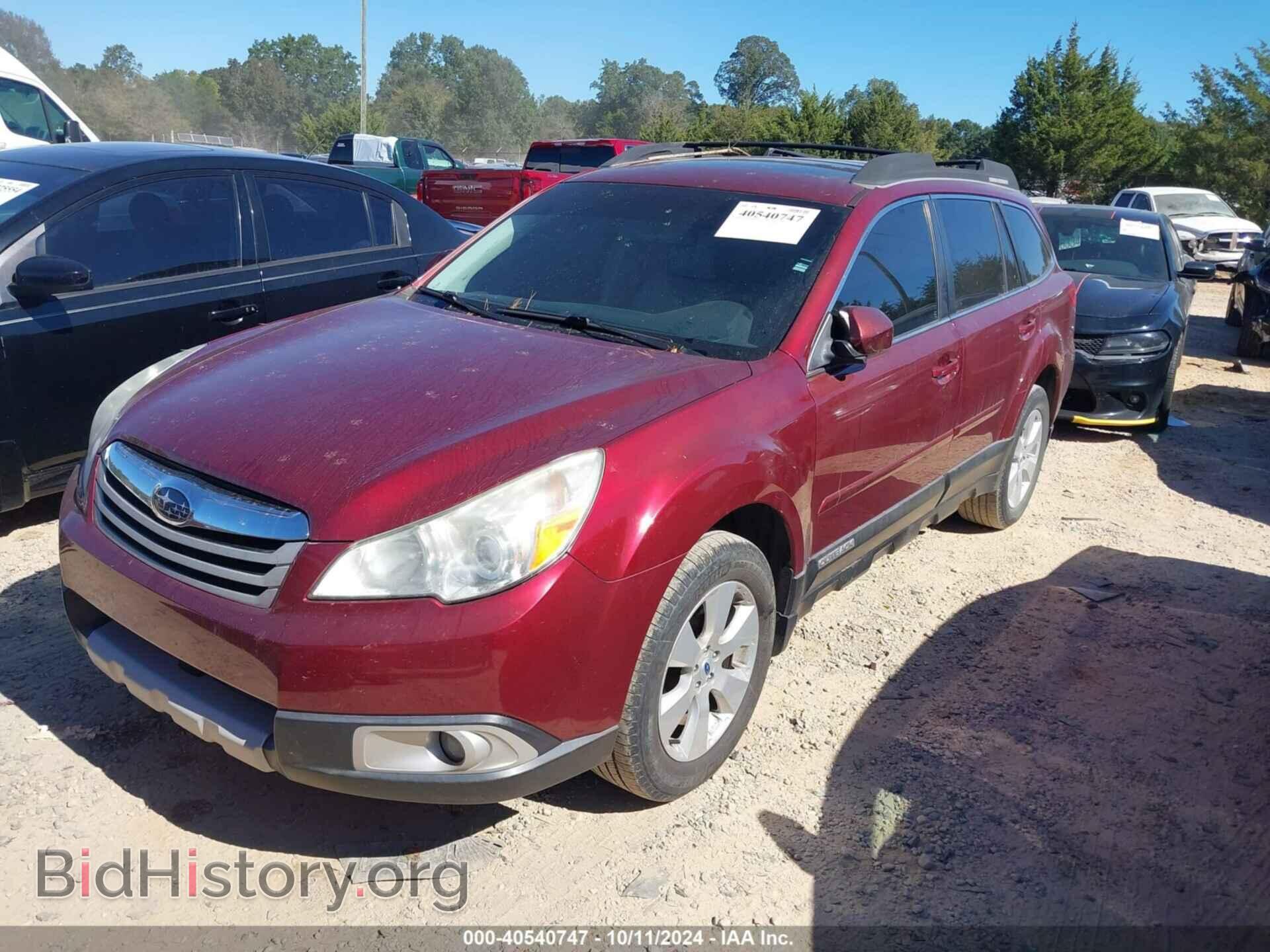 2011 SUBARU OUTBACK - VIN: 4S4BRBKC8B3424475 - Фото 2