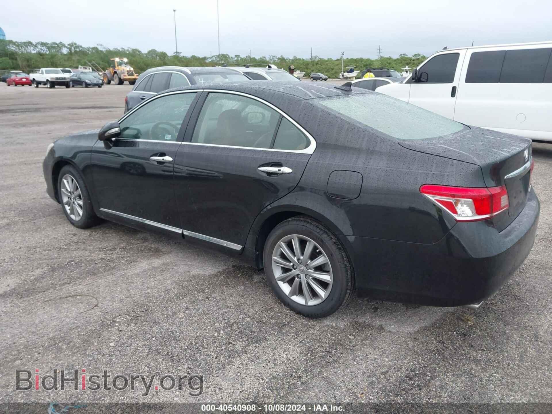 2012 LEXUS ES 350 - VIN: JTHBK1EG4C2478198 - Фото 3