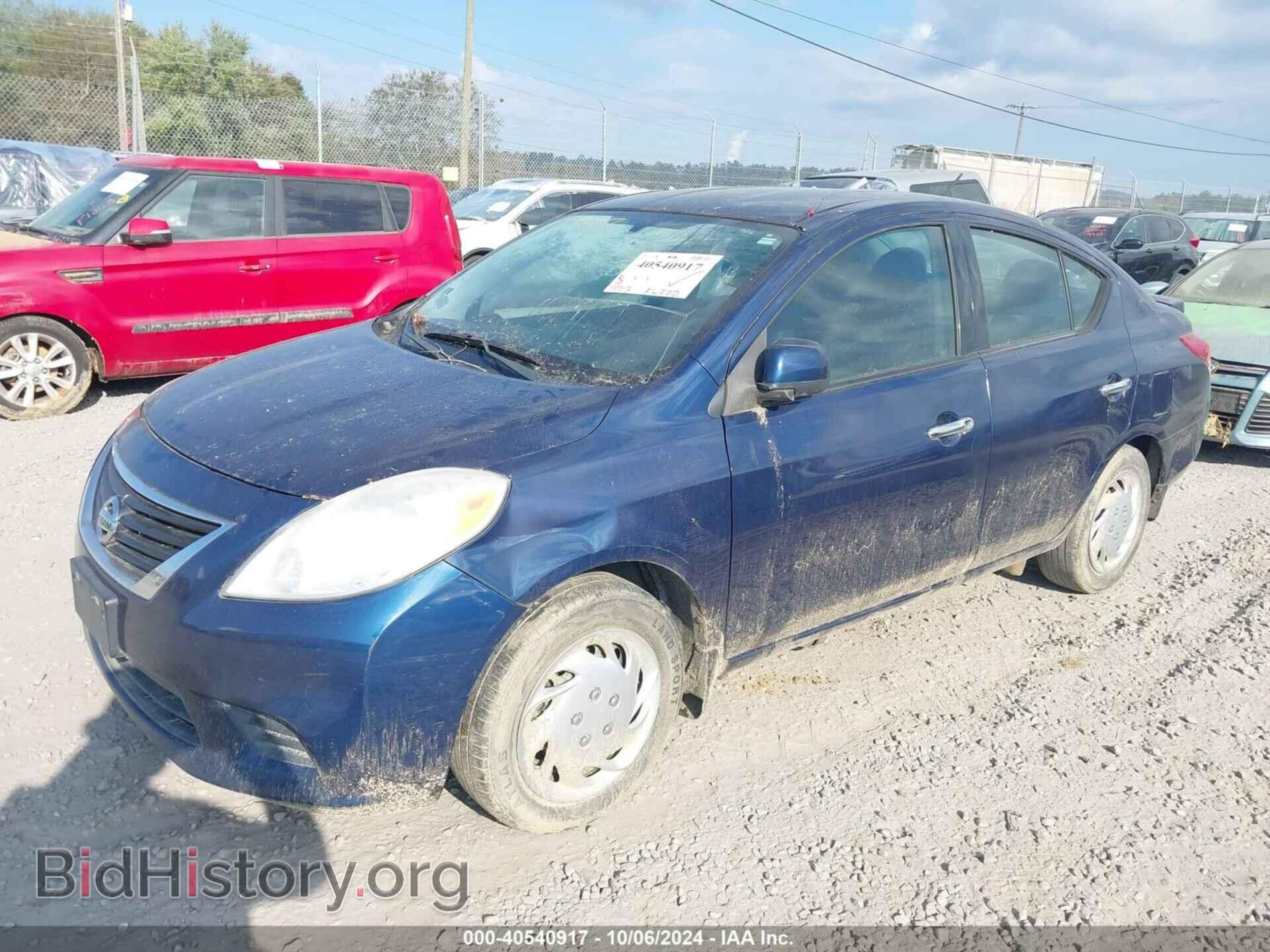 2014 NISSAN VERSA - VIN: 3N1CN7AP3EL802476 - Фото 2