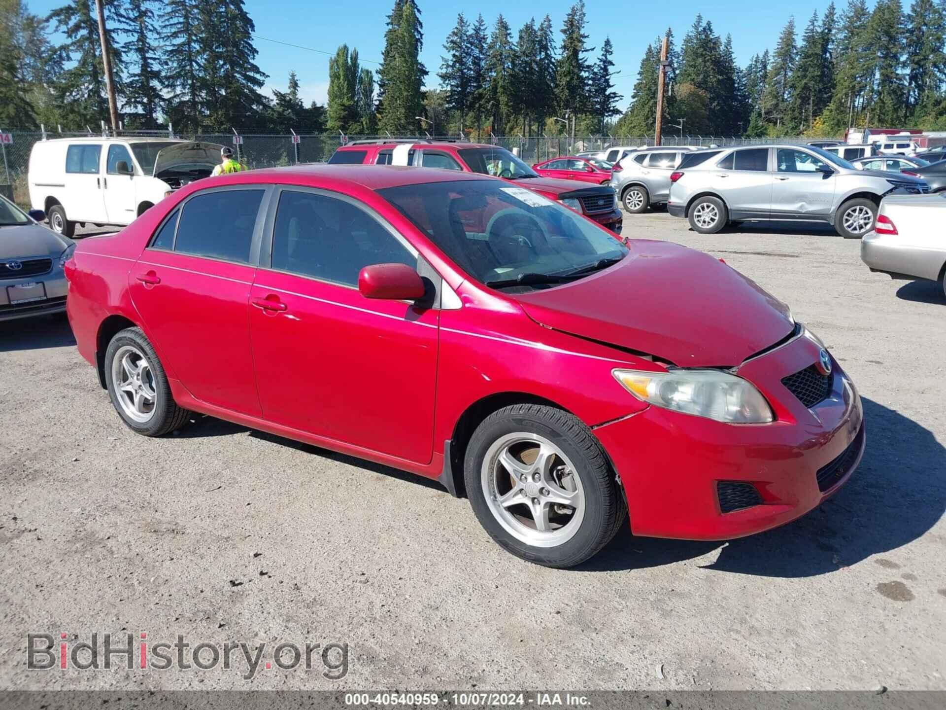 Фотография 2T1BU40E99C131866 - TOYOTA COROLLA 2009