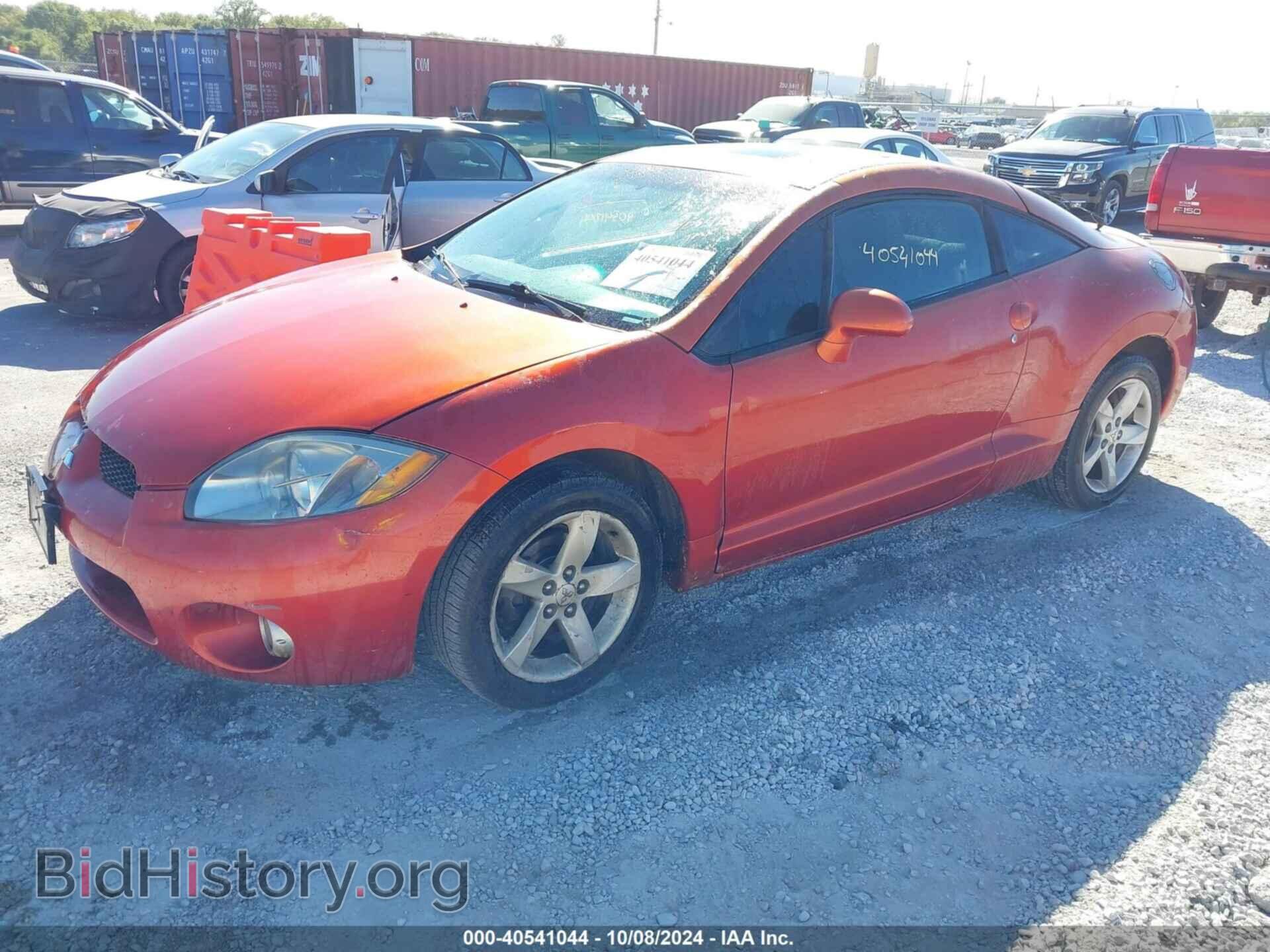 2007 MITSUBISHI ECLIPSE - VIN: 4A3AK24F17E003847 - Фото 2