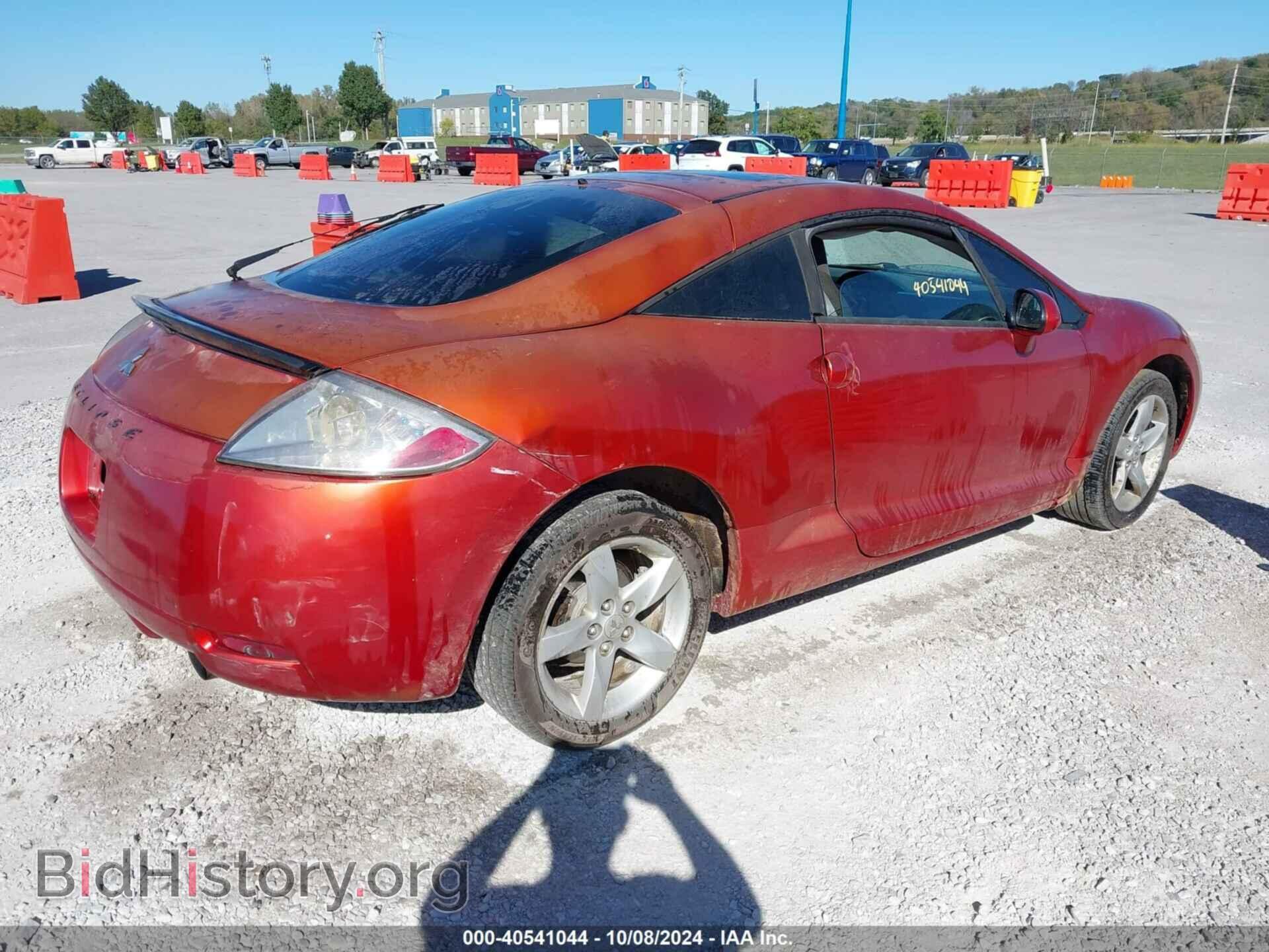 2007 MITSUBISHI ECLIPSE - VIN: 4A3AK24F17E003847 - Фото 4