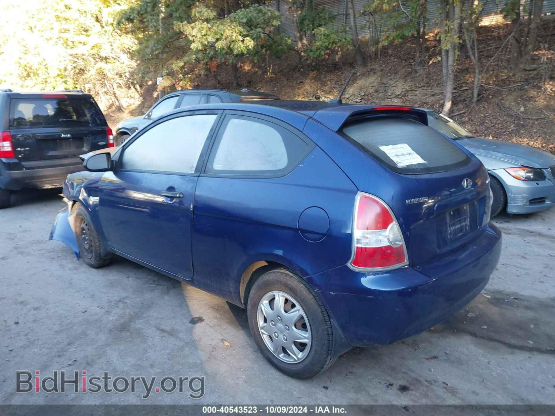 2009 HYUNDAI ACCENT - VIN: KMHCM36C19U137034 - Фото 3