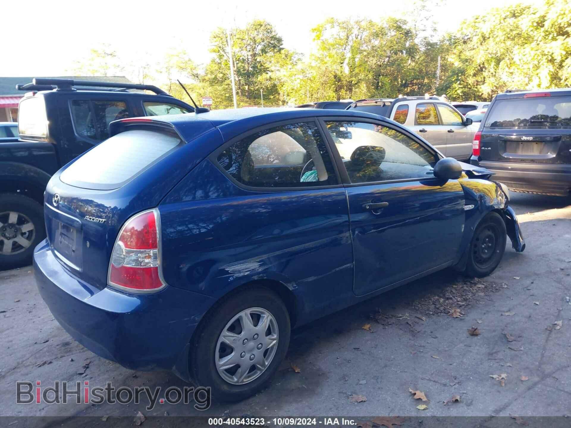 2009 HYUNDAI ACCENT - VIN: KMHCM36C19U137034 - Фото 4