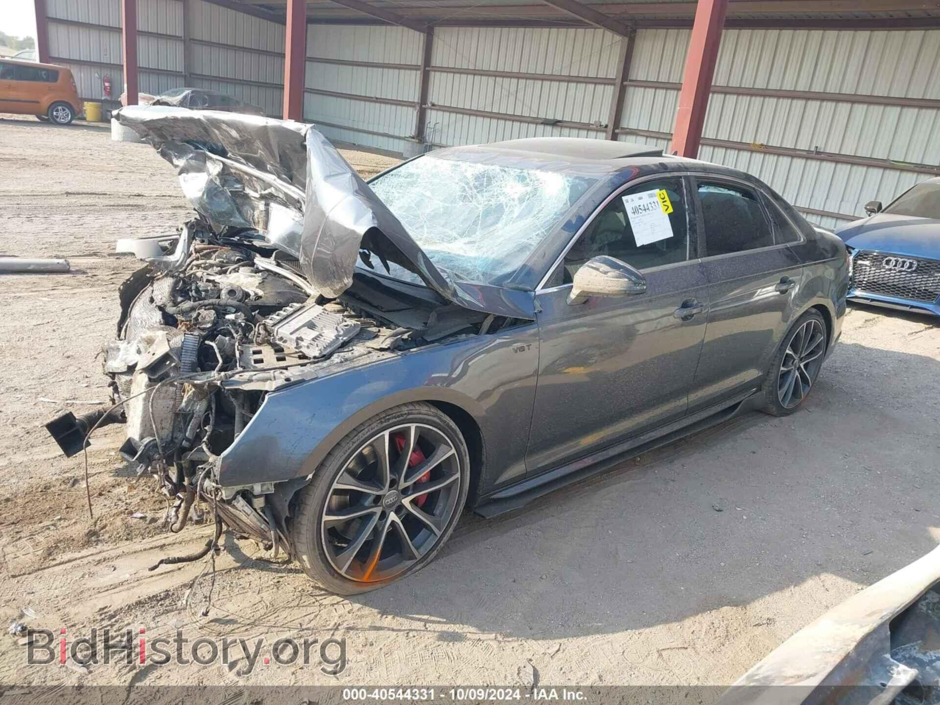 2018 AUDI S4 - VIN: WAUC4AF45JA002434 - Фото 2