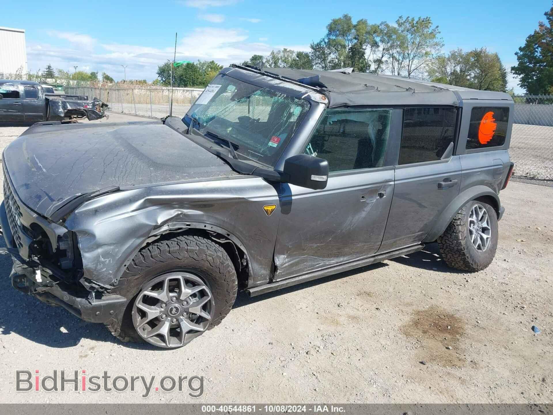 2022 FORD BRONCO - VIN: 1FMEE5DH9NLB75496 - Фото 2